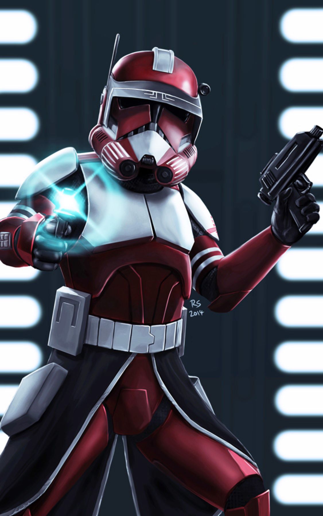 Clone Commander Fox. Star wars picture, Star wars clone wars, Star wars image