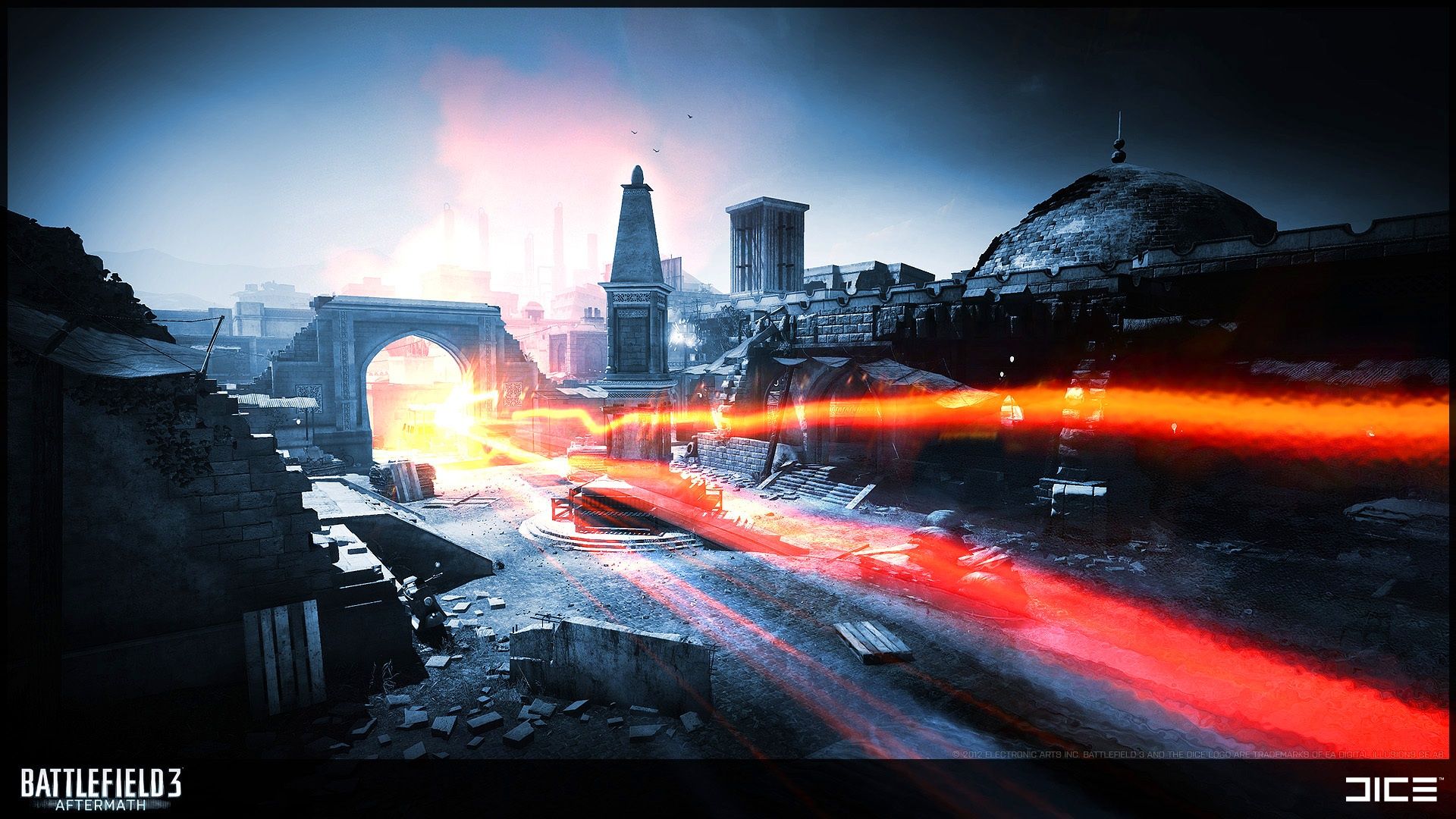 Battlefield 3 Aftermath Wallpaper in jpg format for free download