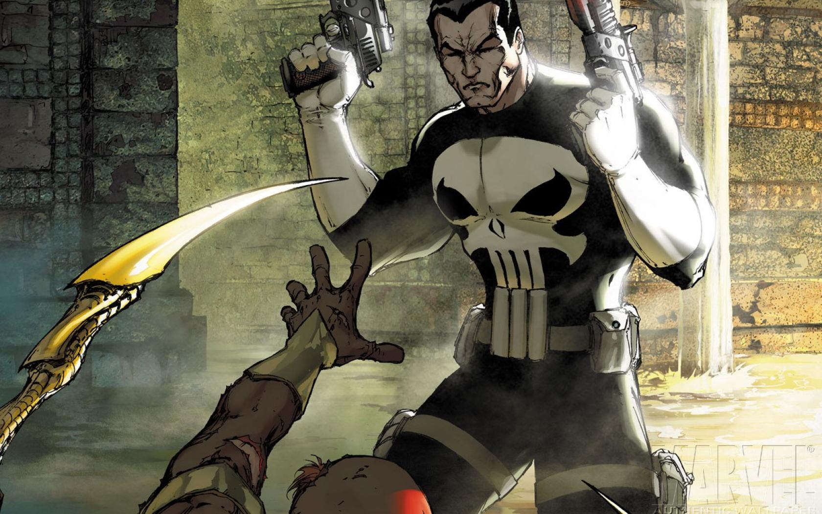 Punisher Marvel Comics 4K Wallpaper #4.2908