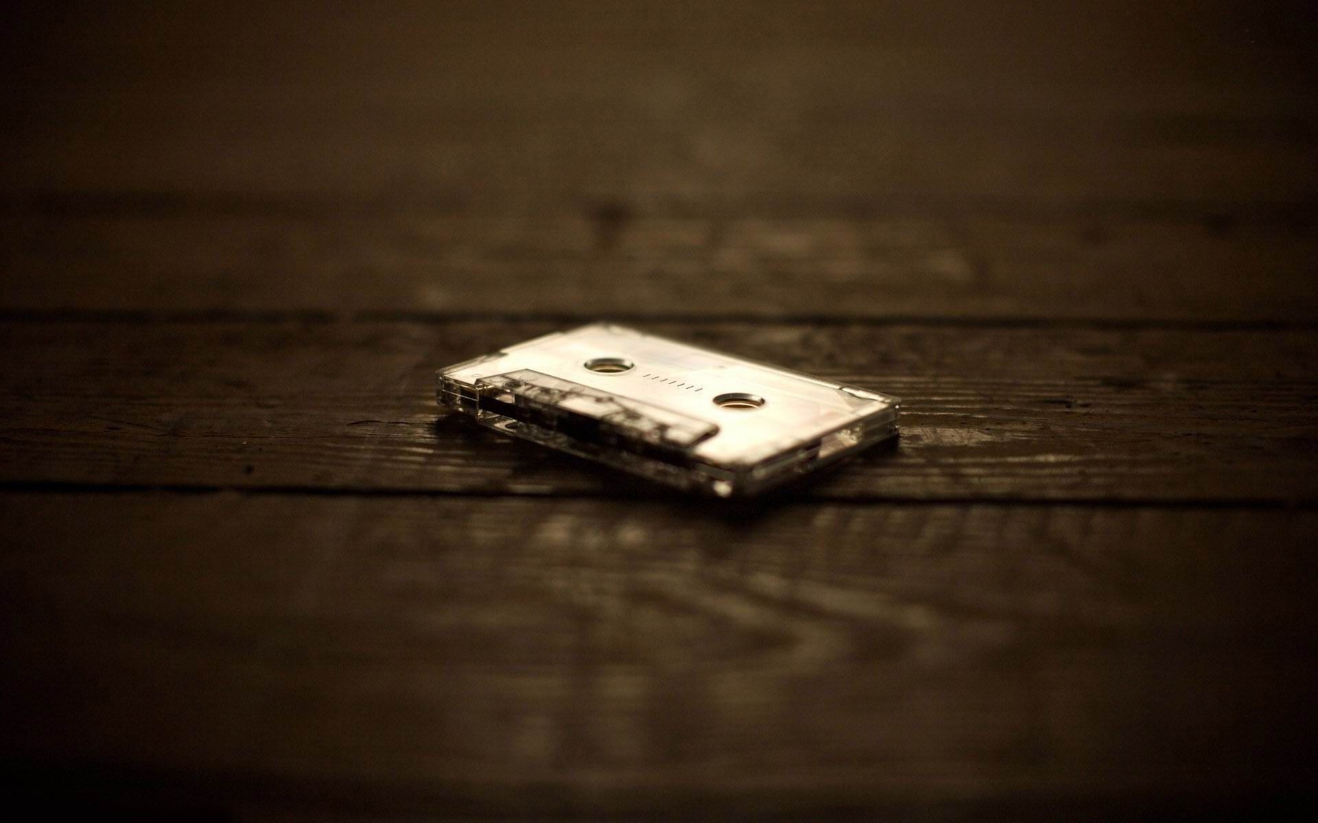 Cassette Tape Music Theme Desktop Wallpaper