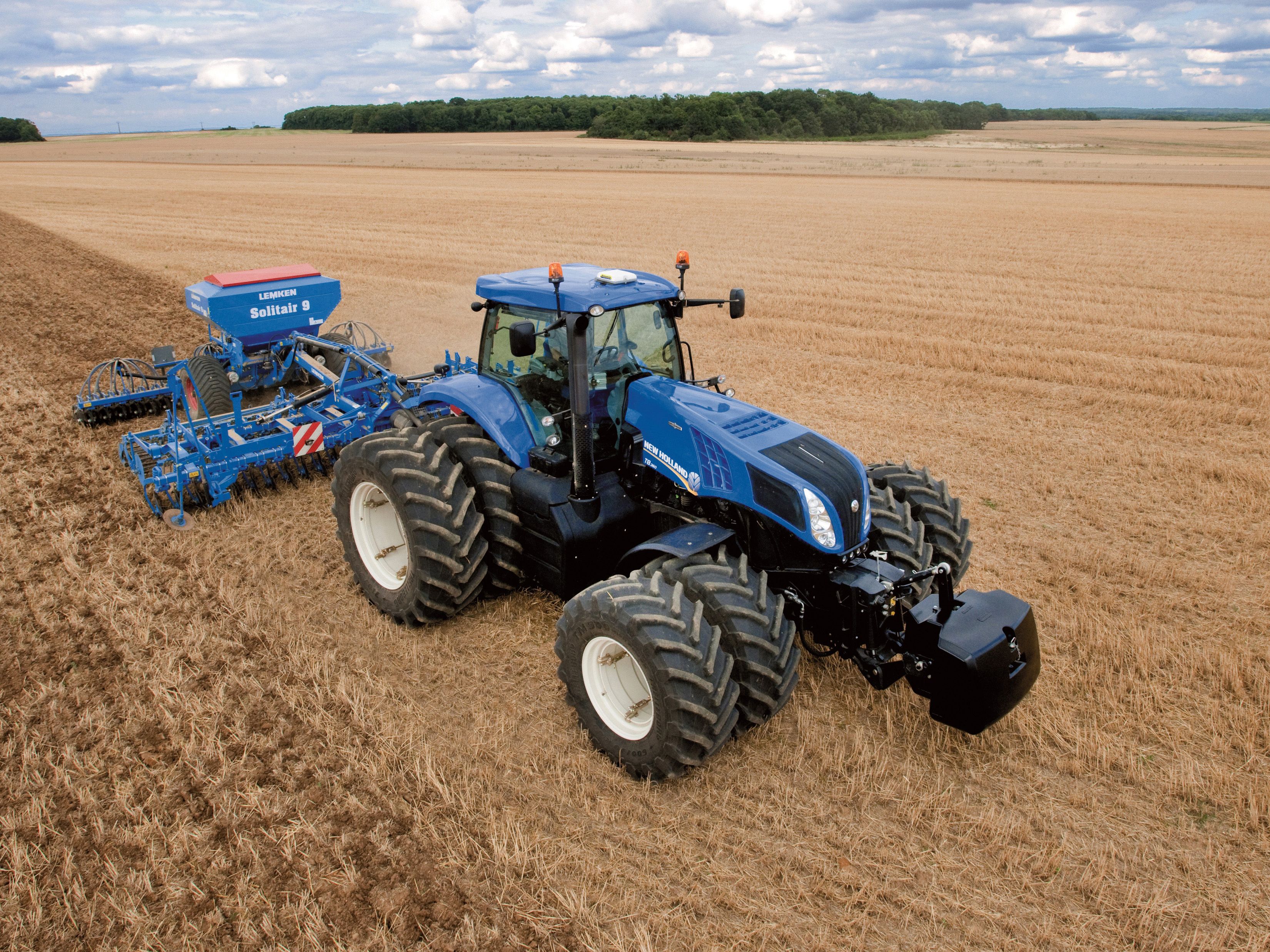 Image Agricultural Machinery Tractor 2010 14 New Holland 3300x2475