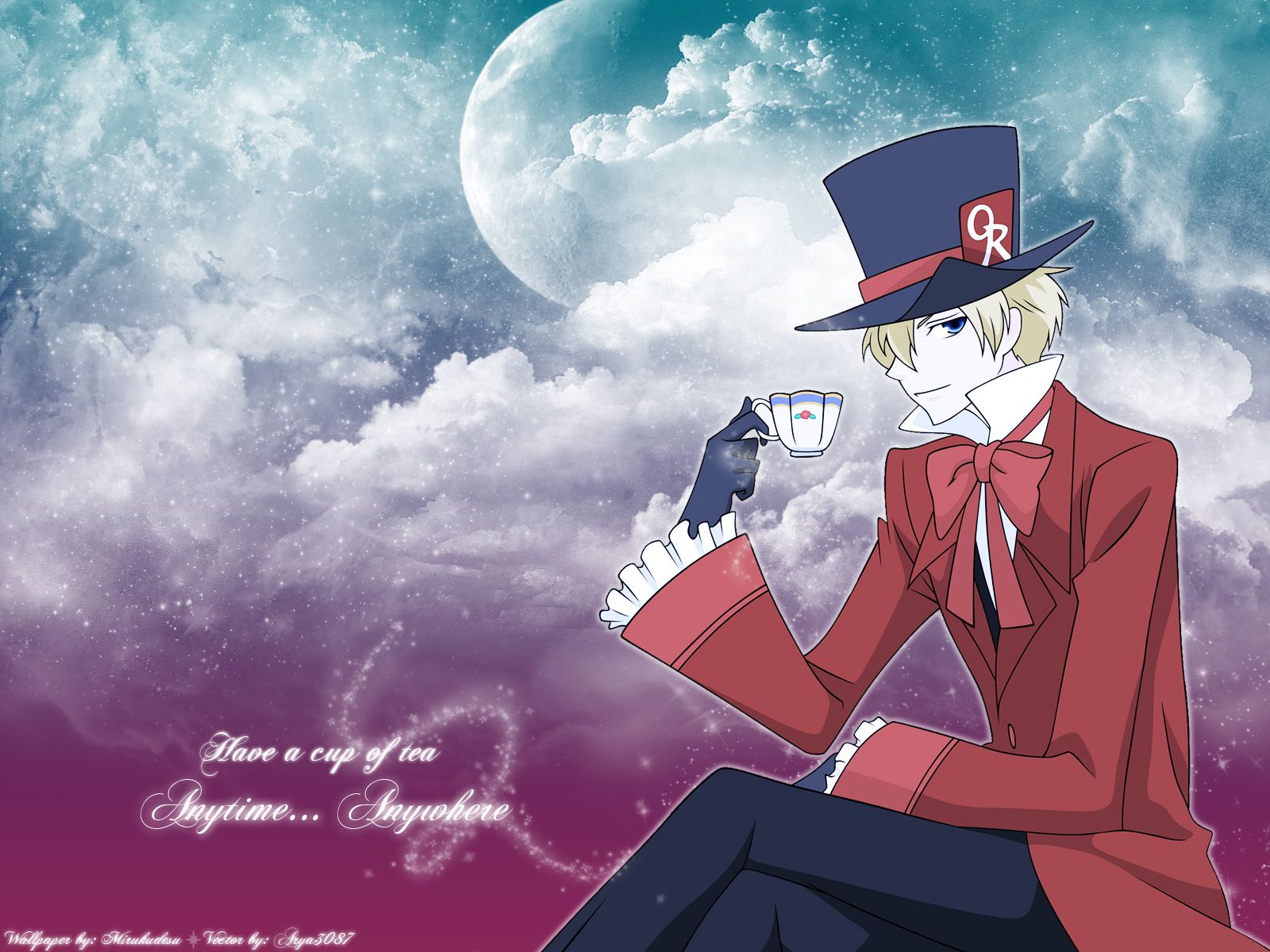 Ouran High School Host Club Wallpaper: Anytime. Anywhere