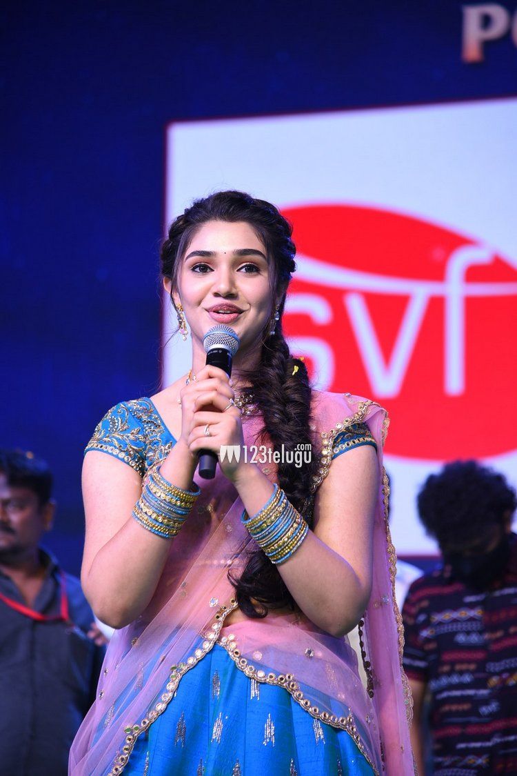 Photos, Krithi Shetty at Uppena Success Meet