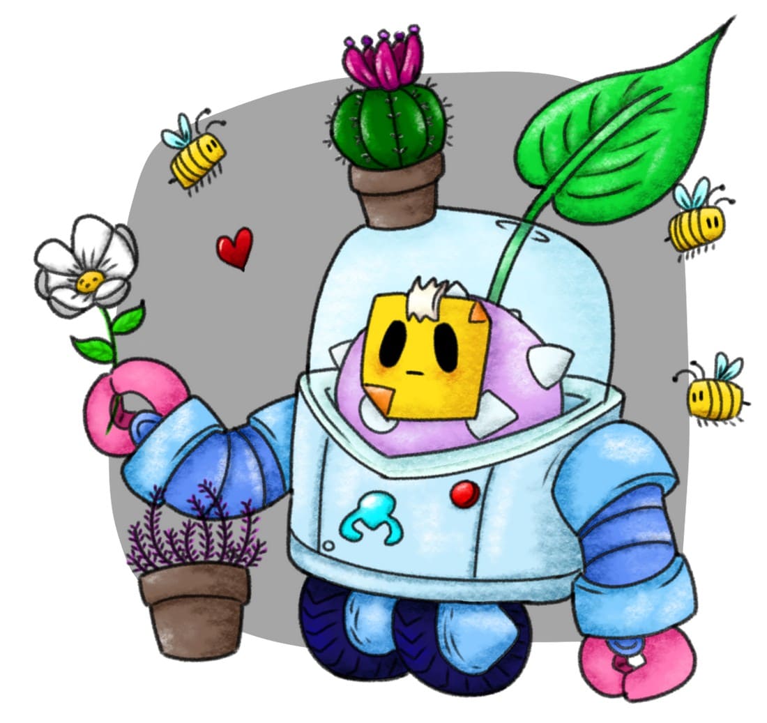 image of Sprout Brawl Stars. History of occurrence the robot
