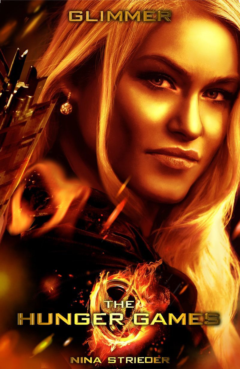 THG: GLIMMER selfmade movie poster. Glimmer hunger games, Hunger games, Hunger games poster
