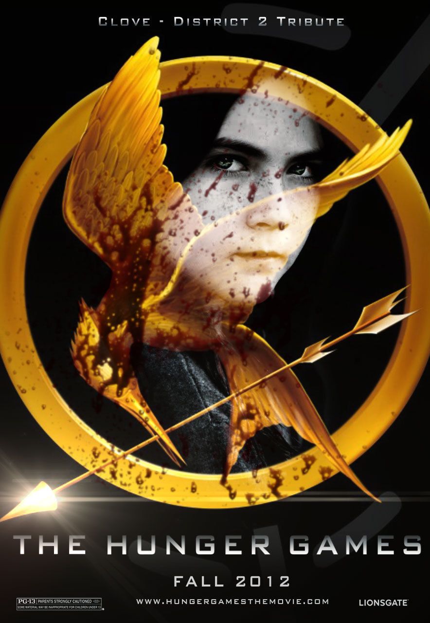 The Hunger Games fanmade movie poster Hunger Games Movie Fan Art