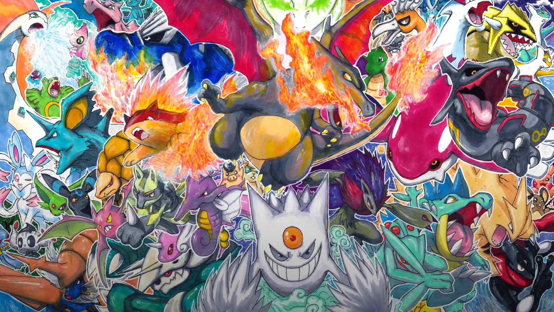 Pokemon Kanto Wallpaper