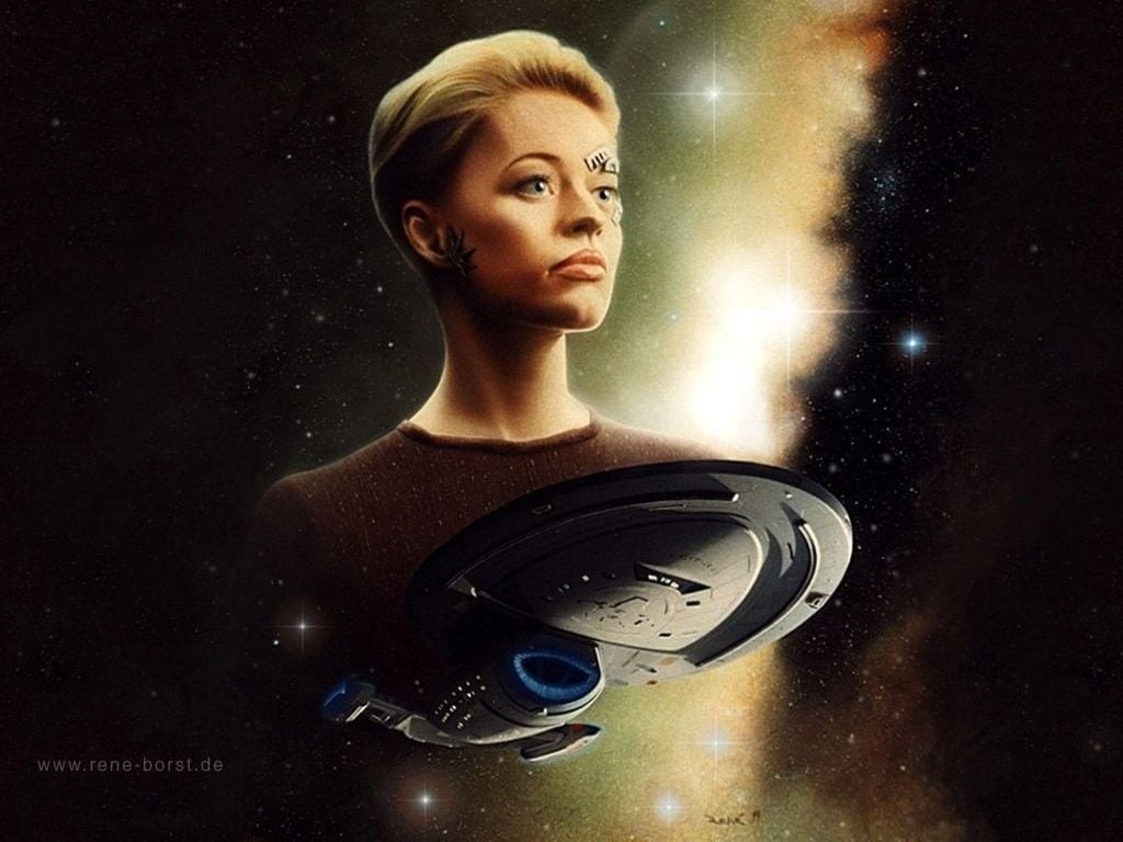 Seven of Nine Trek Voyager Wallpaper