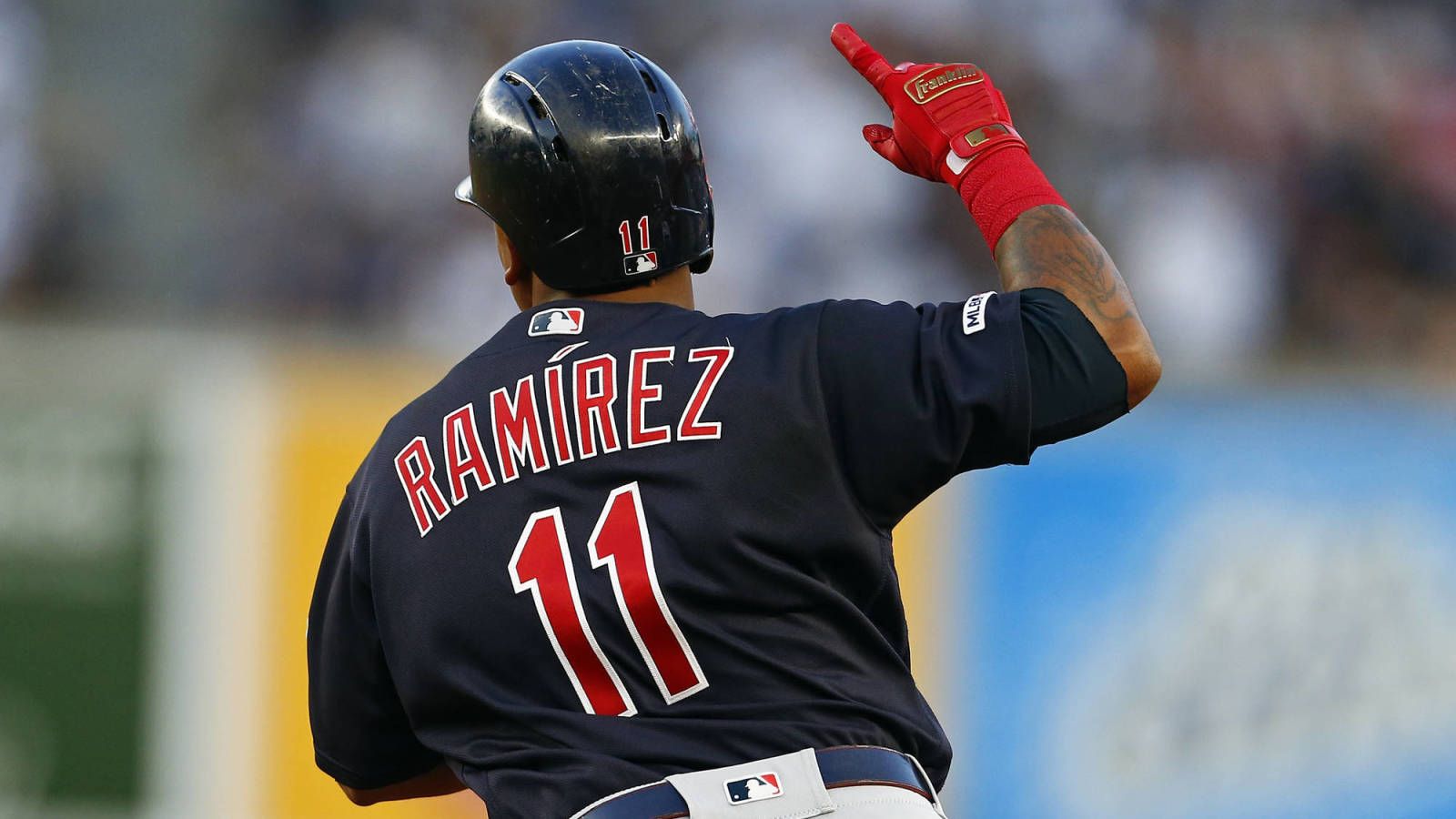 Watch: Indians' Jose Ramirez With Grand Slam In First At Bat Back