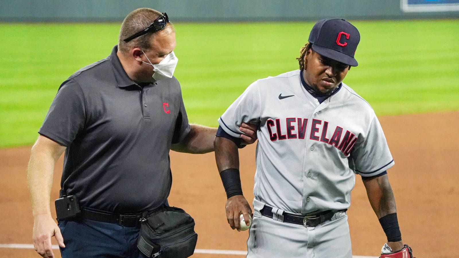 Indians' Jose Ramirez Day To Day With Bruised Hand