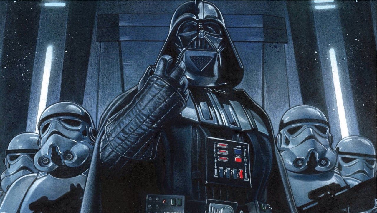 Star Wars Darth Vader And Stormtroopers HD Wallpaper
