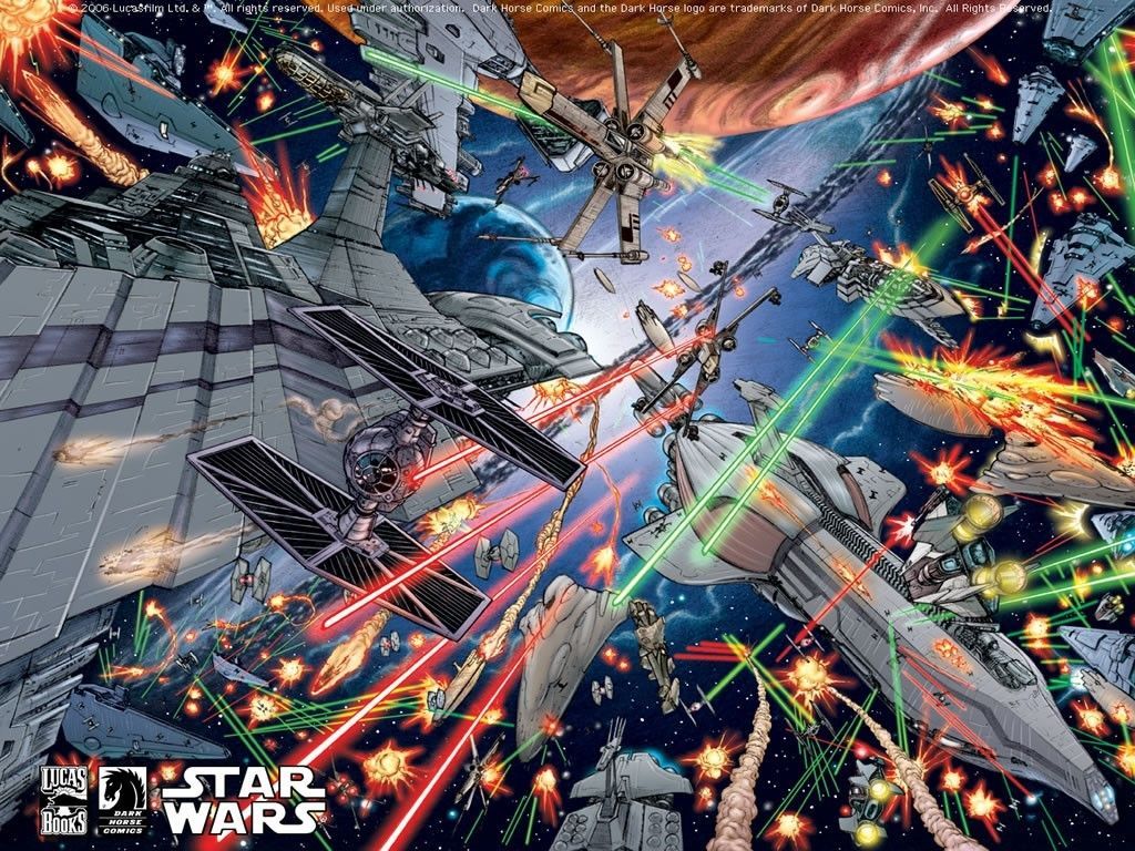 Star Wars Wallpaper, Space Battle. Space battles, Star wars wallpaper, Star wars
