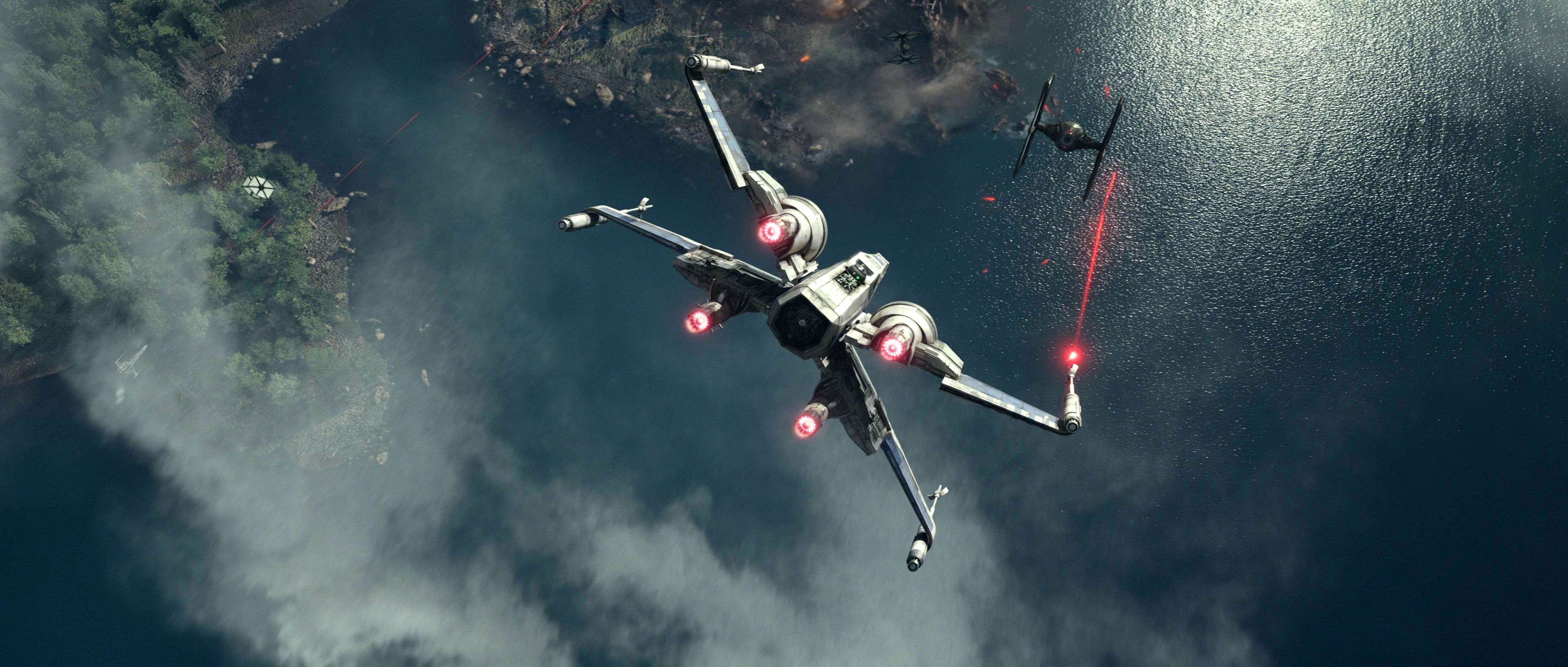 STAR WARS FORCE AWAKENS Sci Fi Futuristic Disney 1star Wars Force Awakens Action Adventure Spaceship Battle Wallpaperx1556