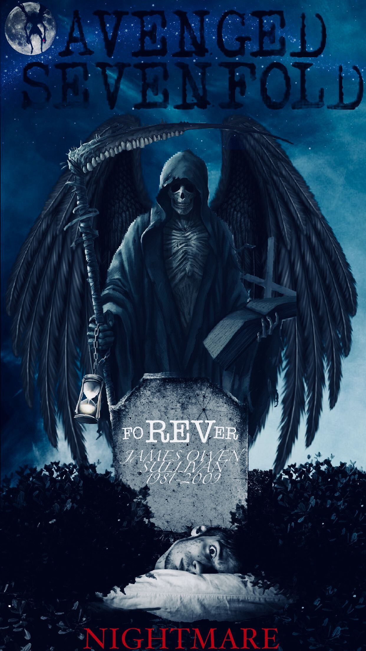 Avenged Sevenfold Nightmare Album Art Fan Made