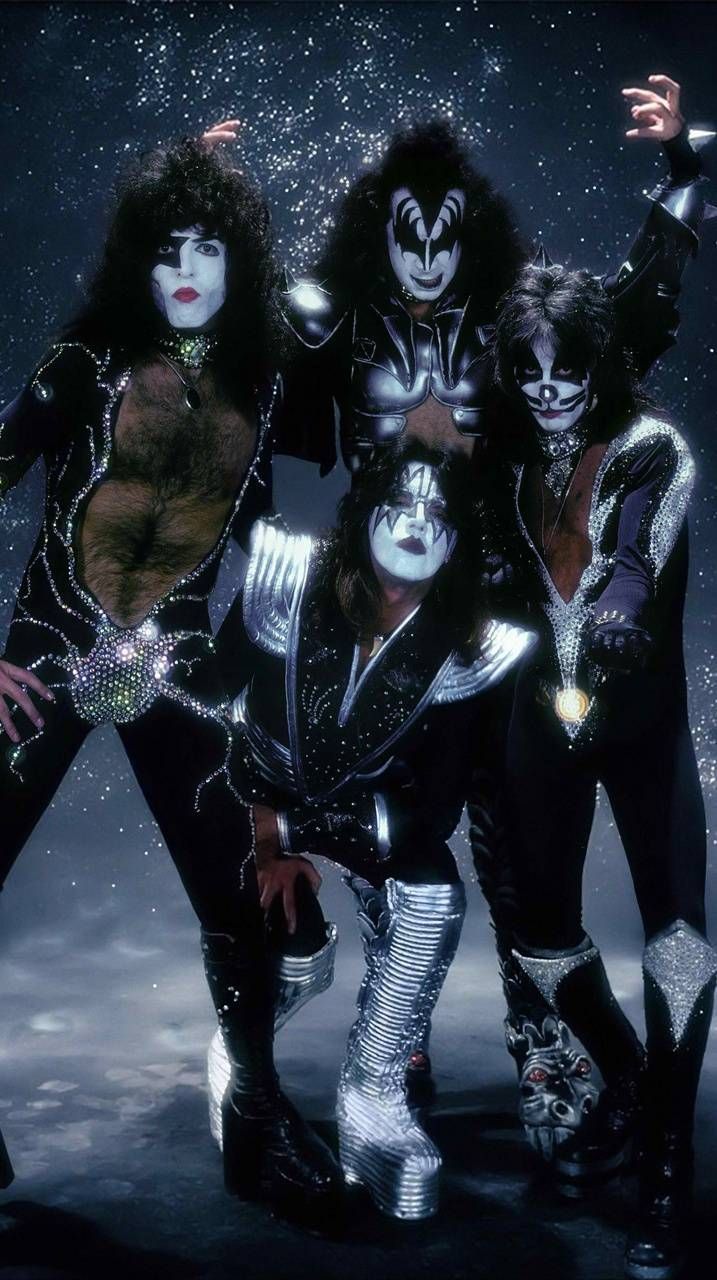 Download Kiss wallpaper by JBlaze491 now. Browse millions of popular hard rock Wallpaper and Ring. Kiss rock bands, Kiss band, Vintage kiss