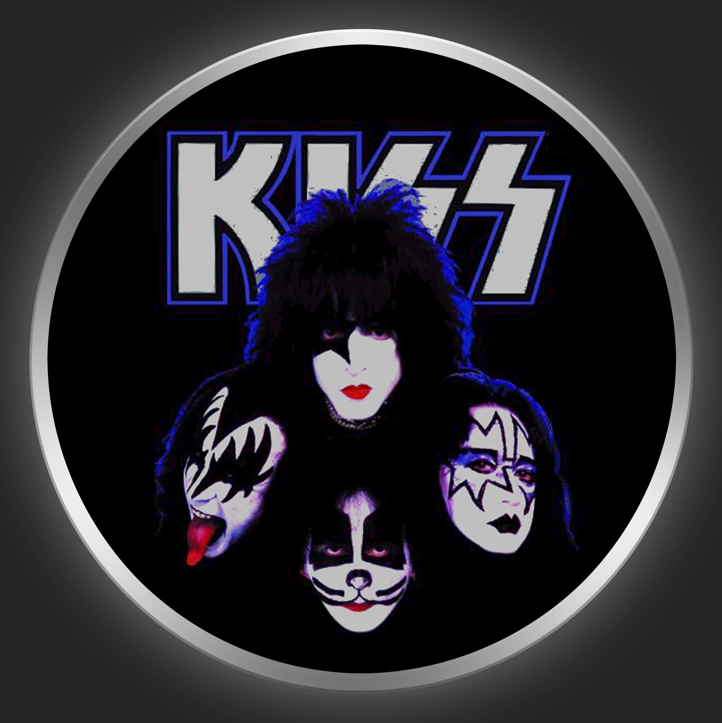 Kiss Rock Band Wallpaper Logo