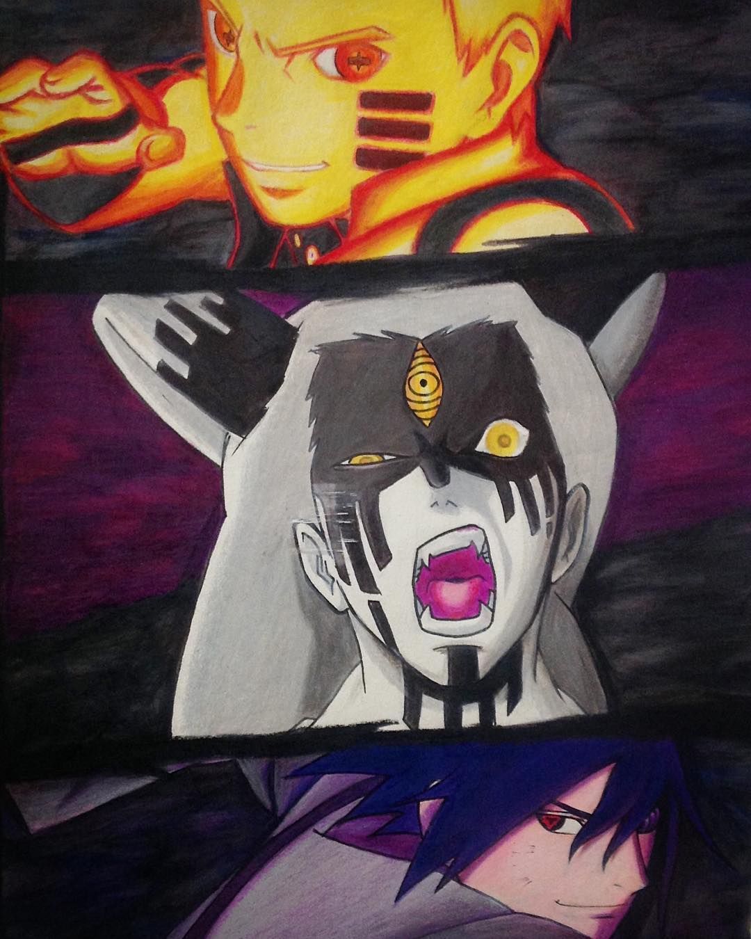 Naruto And Sasuke Vs Momoshiki Wallpapers Wallpaper Cave