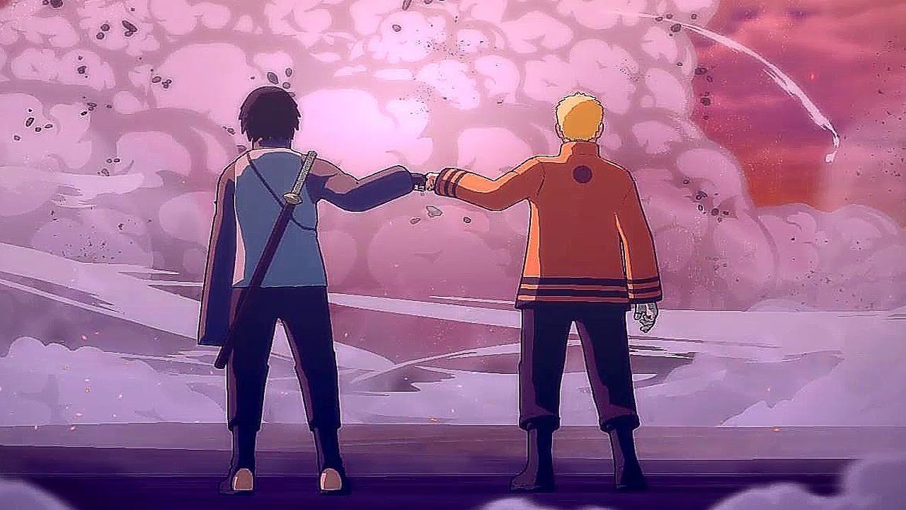 Naruto Sasuke vs Momoshiki.