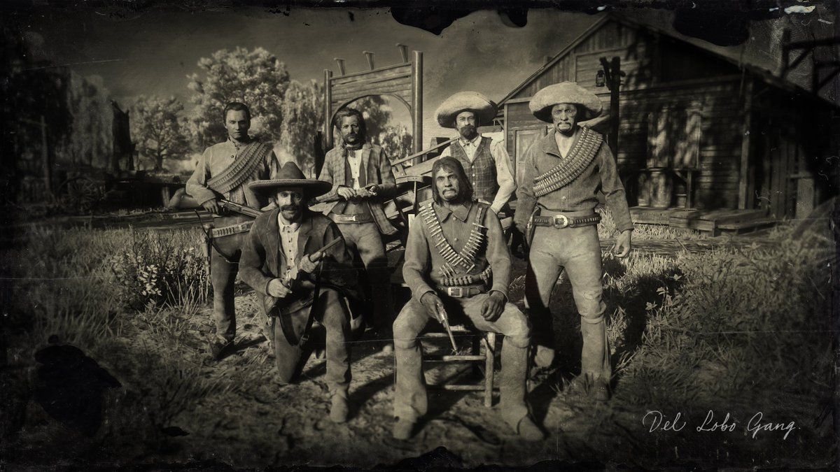 Rockstar Games rivals. The Van der Linde gang aren't the only outlaws in the West. One such band of desperados and mercenaries are the Del Lobos