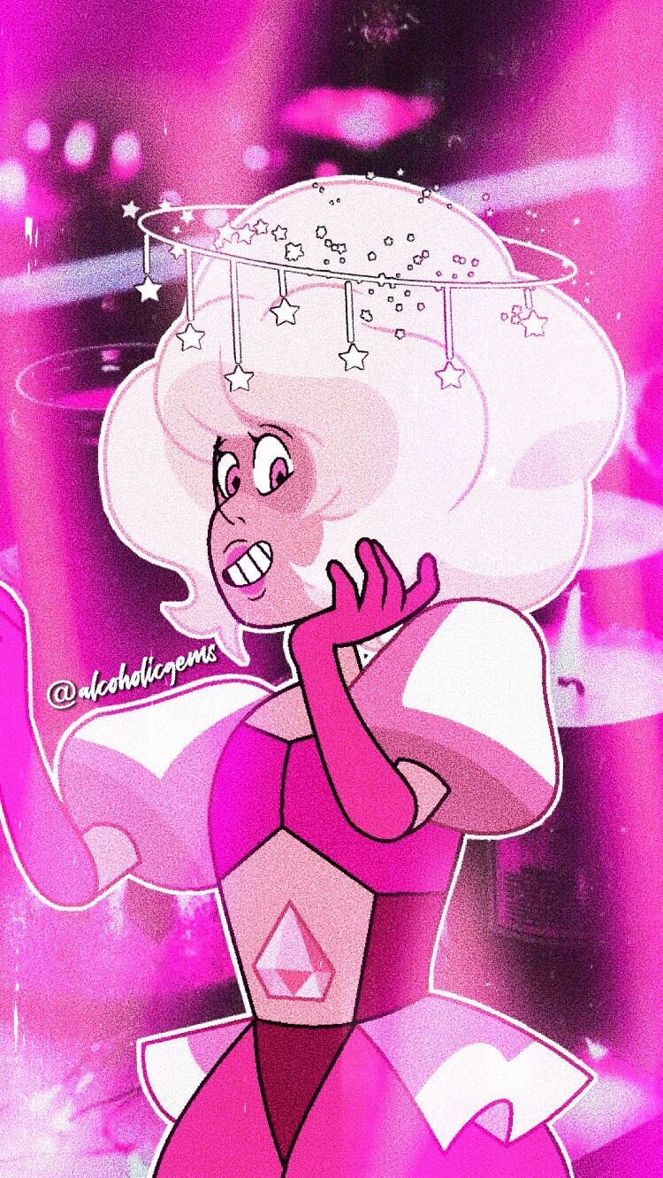 Pink Diamond edit made. Steven universe diamond, Steven universe wallpaper, Pink diamond steven universe