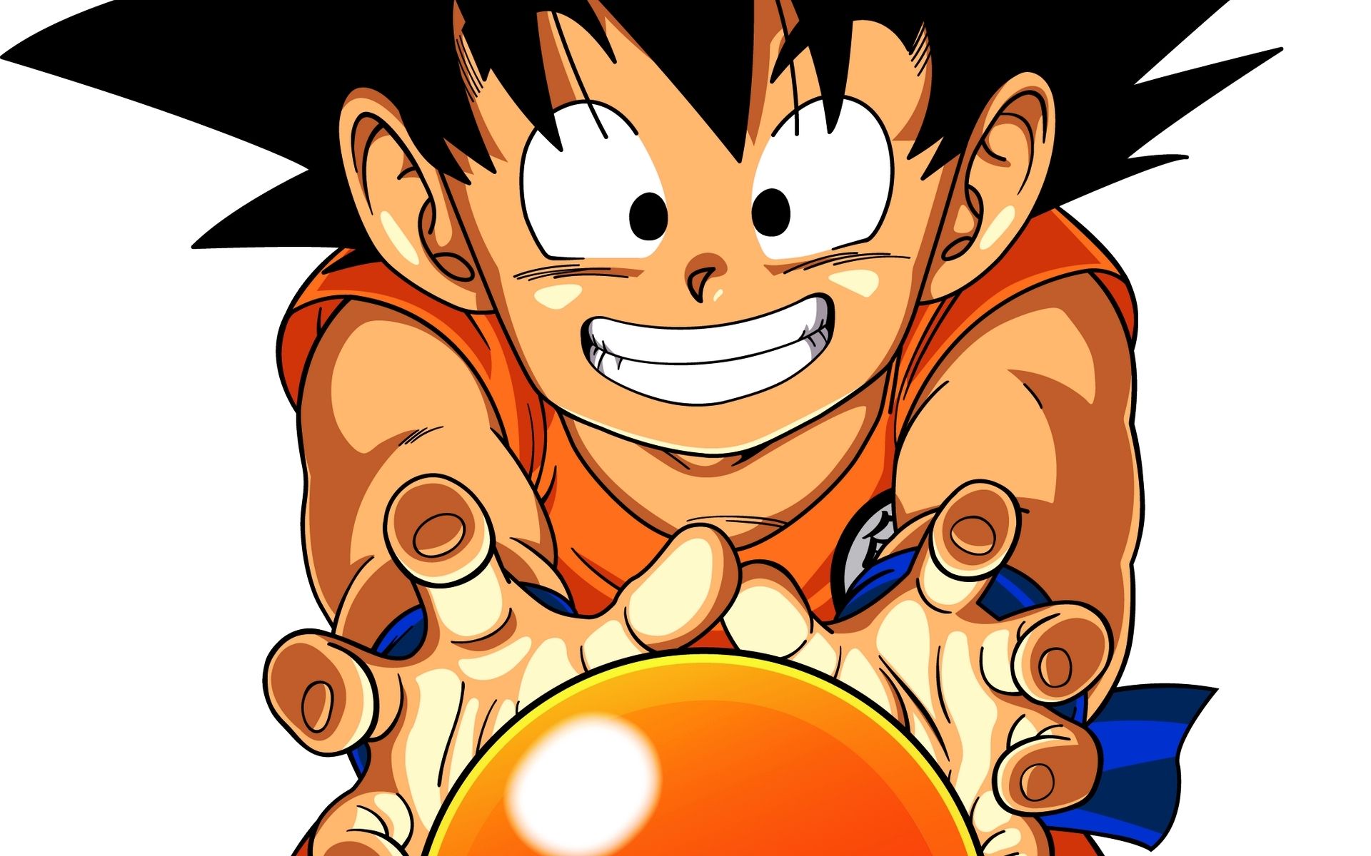 Little Goku Wallpaperx1200