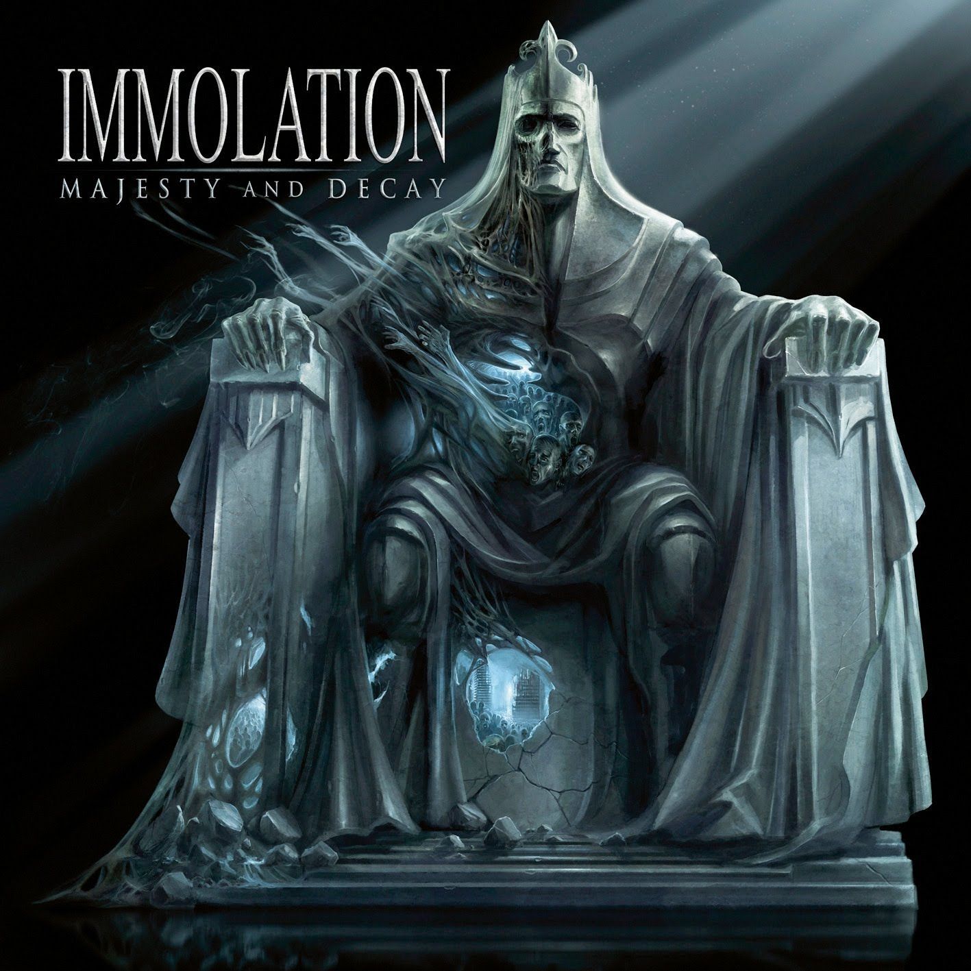 Immolation and Decay. Death metal, Album art, Extreme metal