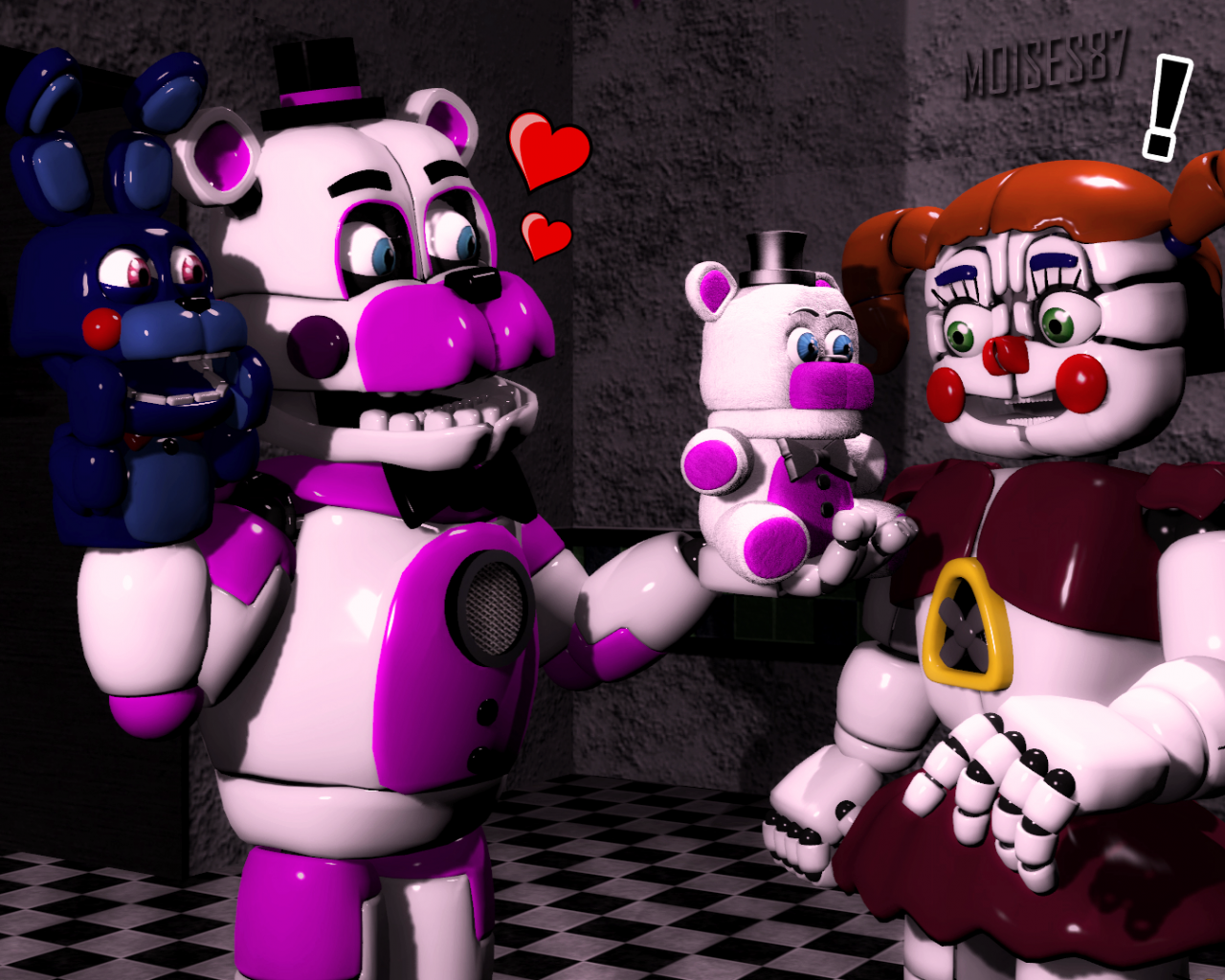 Free download Five Nights at Freddys image special gift funtime freddy x ba...