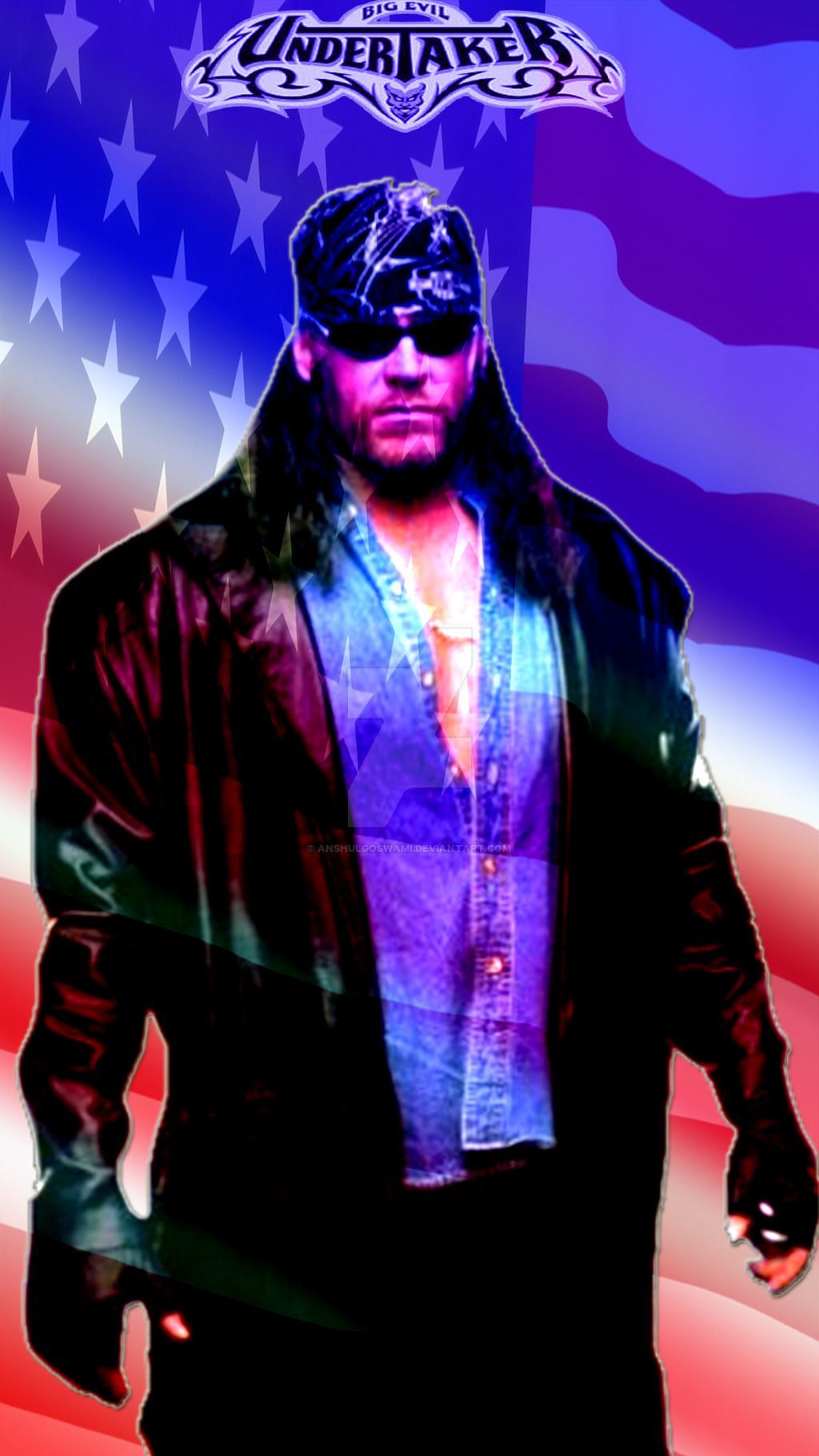 Badass America Wallpaper. Undertaker wwf, Wrestling wwe, Wwf