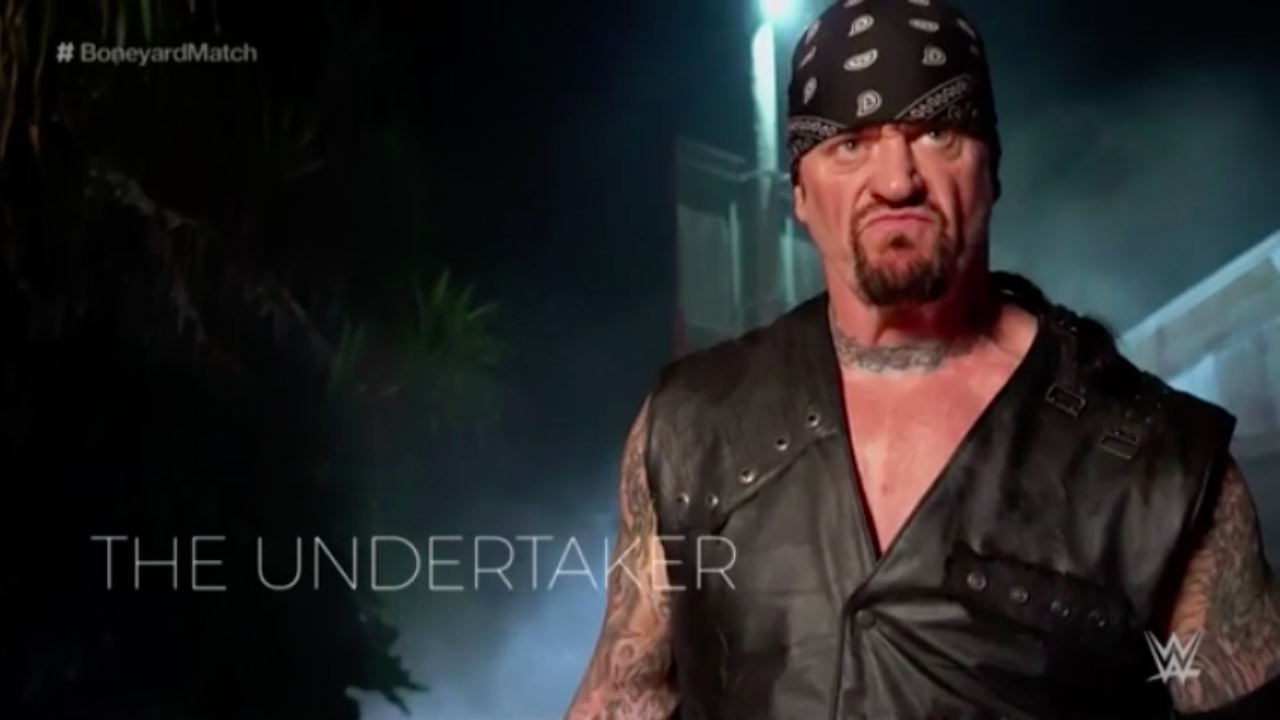 Watch The Undertaker Enter the Ring to Metallica at Wrestlemania 36
