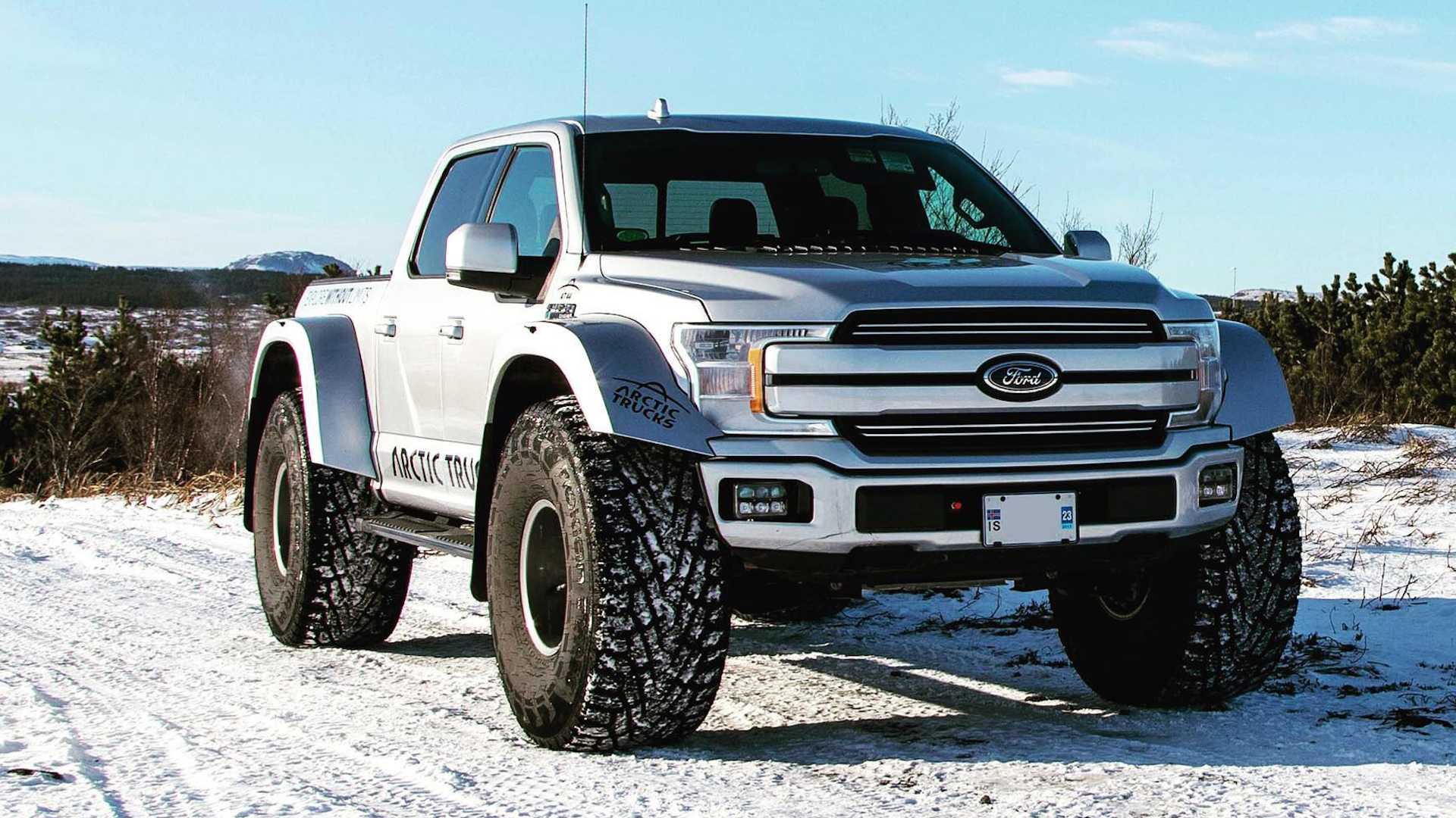 Arctic Trucks Builds A Ford F 150 That Eats Snow For Breakfast