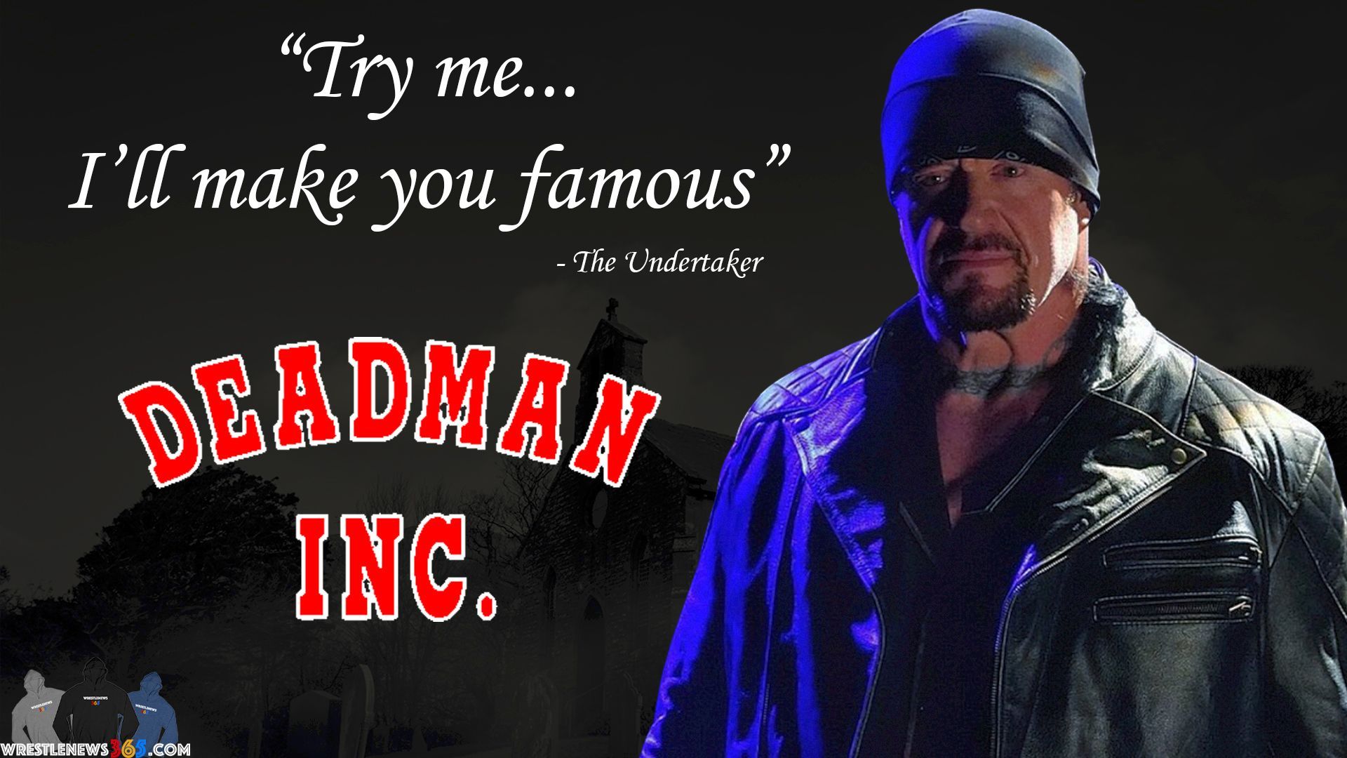 Owen WrestleNews365's quote comes from the American Badass himself, The Undertaker. Undertaker seemingly switched back to the biker version of the #Undertaker character Monday Night on Raw. Are