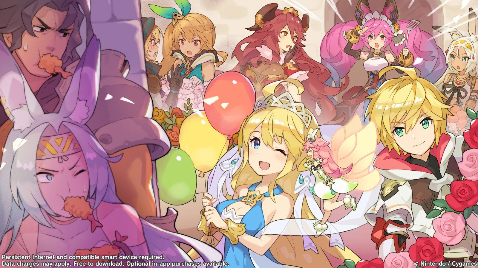 Dragalia Lost two more days until the first anniversary of the release of #DragaliaLost! Here's an illustration from the Dragalia Lost team of the prince and friends harmoniously preparing