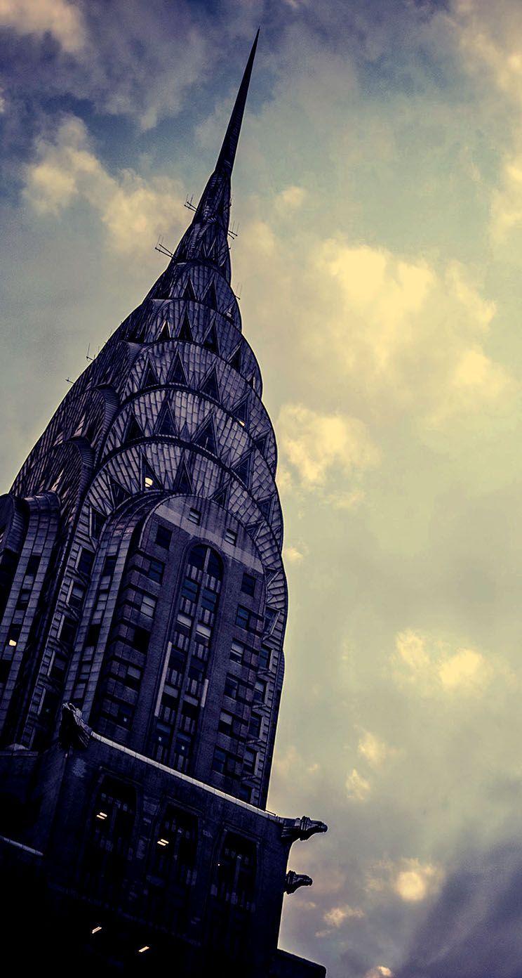 The amazing Chrysler building iPhone Wallpaper. Chrysler building, Building, Chrysler