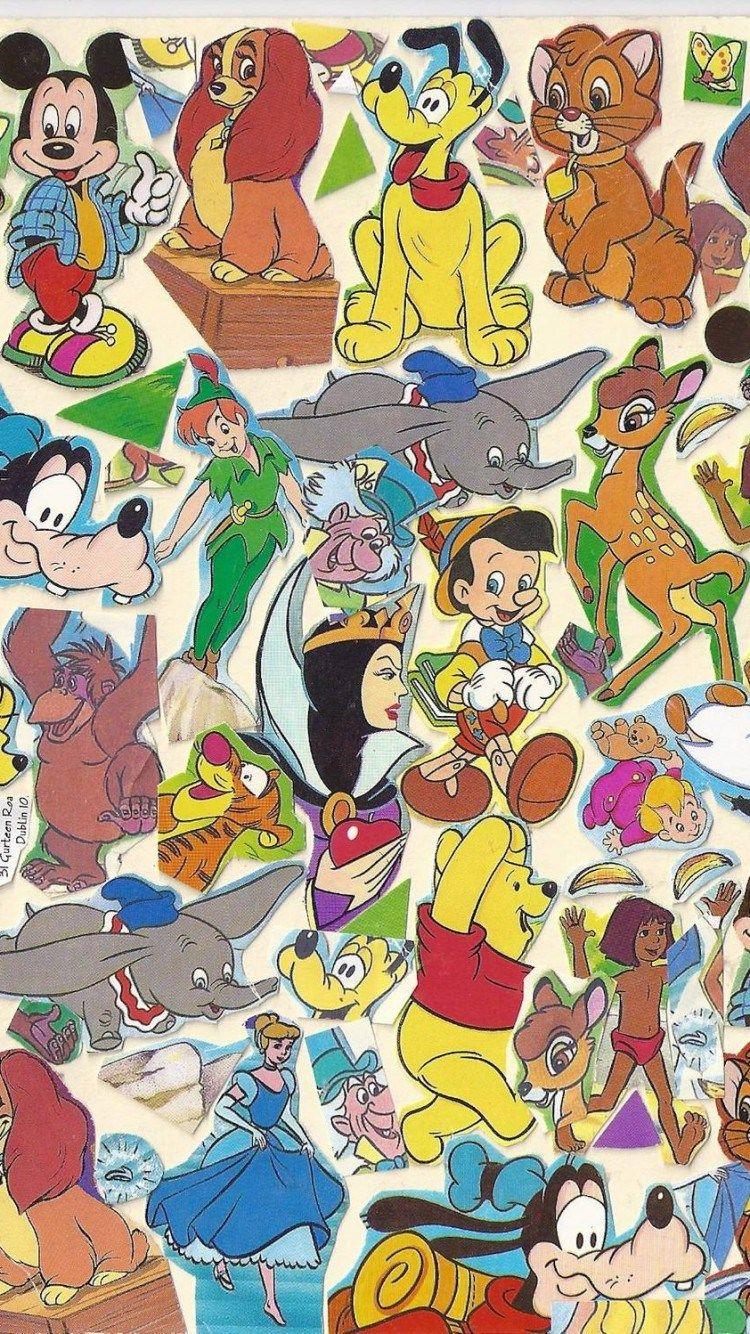 Disney Cartoon iPhone Wallpaper
