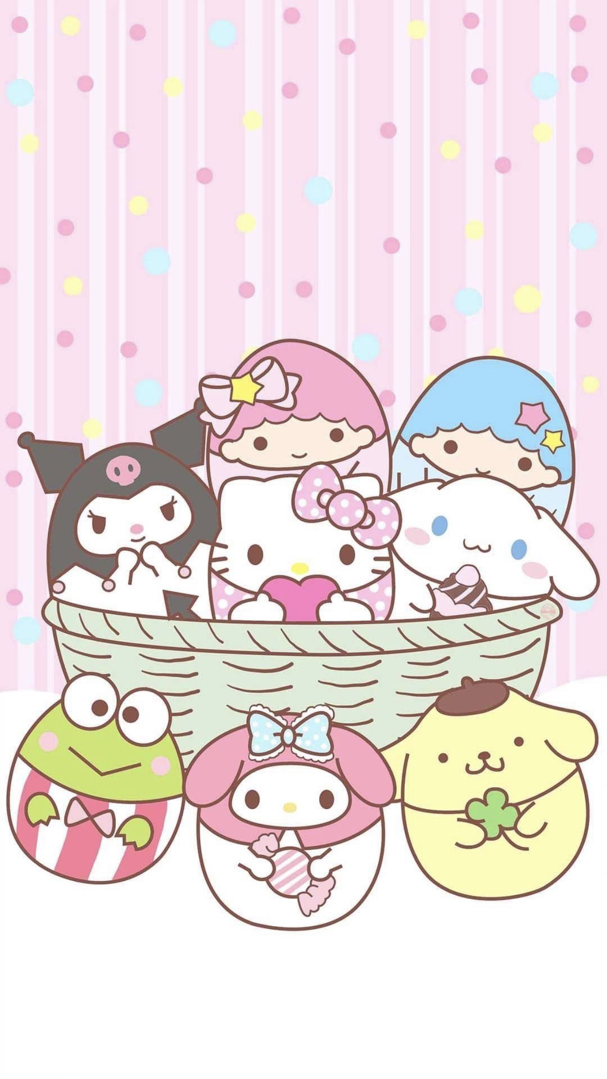 Hello Kitty Easter Wallpaper