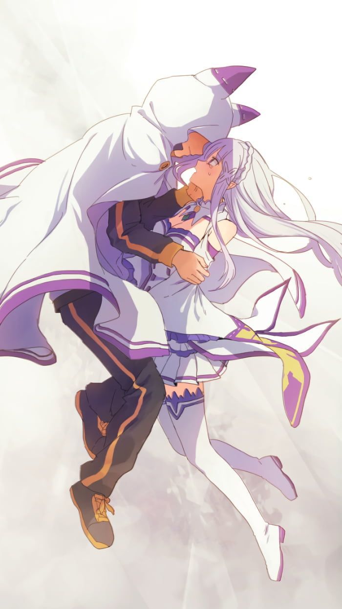 Subaru and Emilia. Animasi, Cara menggambar, Gambar anime