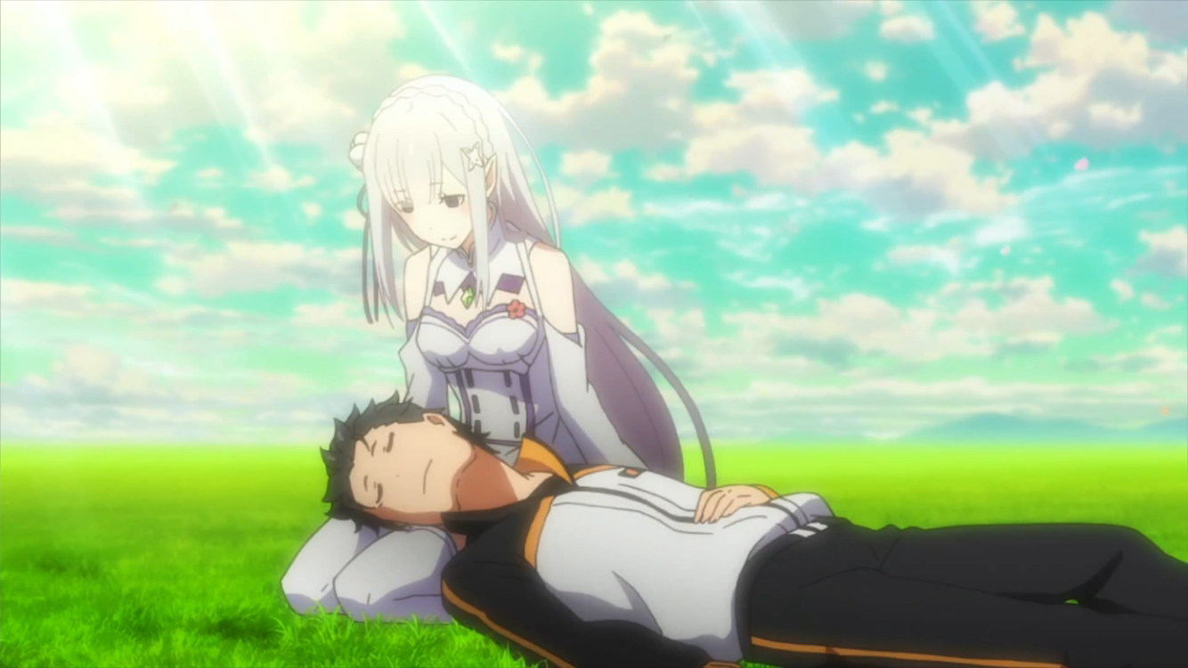 Best screenshot of Re:Zero Subaru x Emilia. Anime, Anime recommendations, Subaru