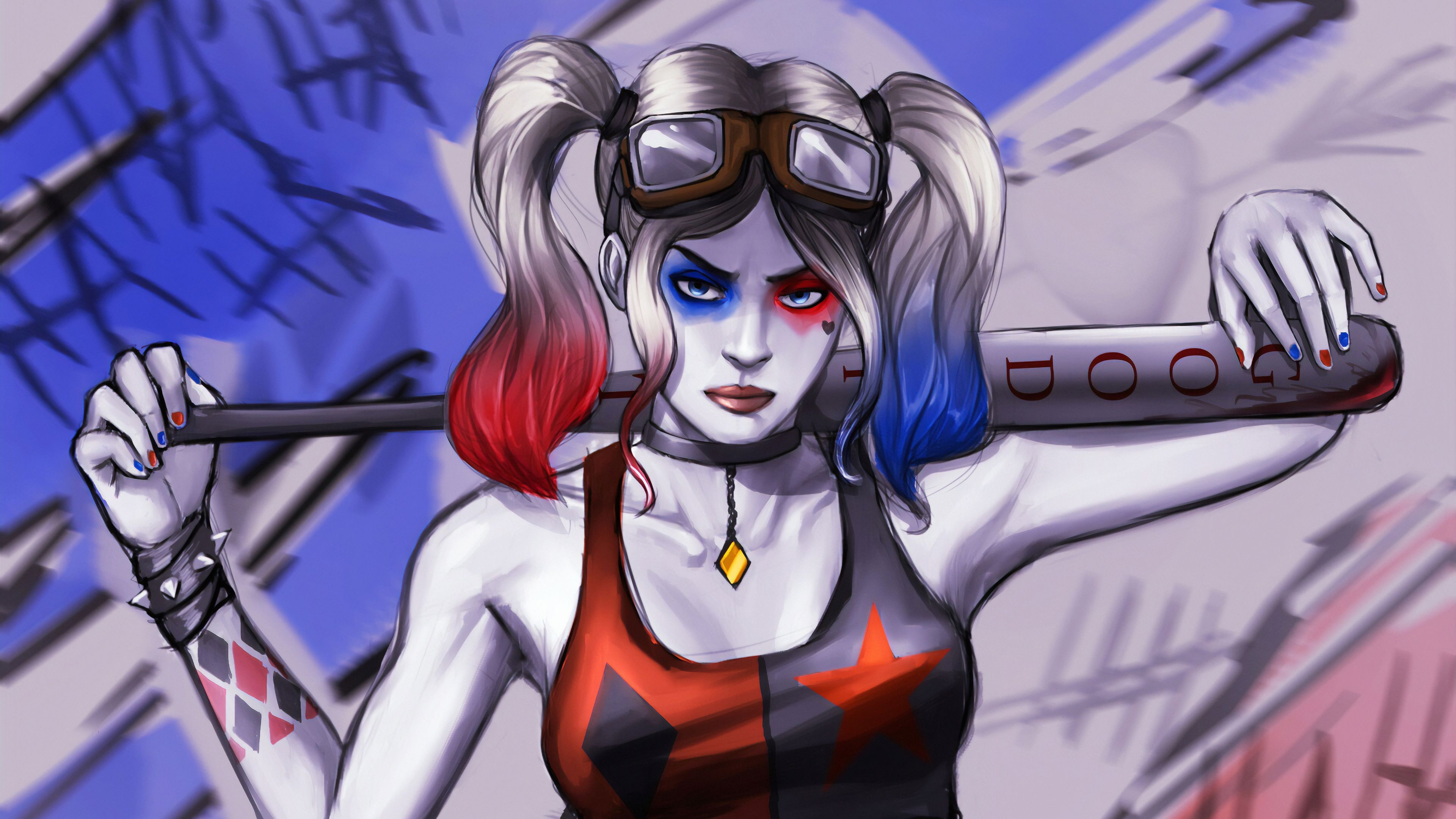 Harley Quinn Sketch Arts, HD Superheroes, 4k Wallpaper, Image, Background, Photo and Picture