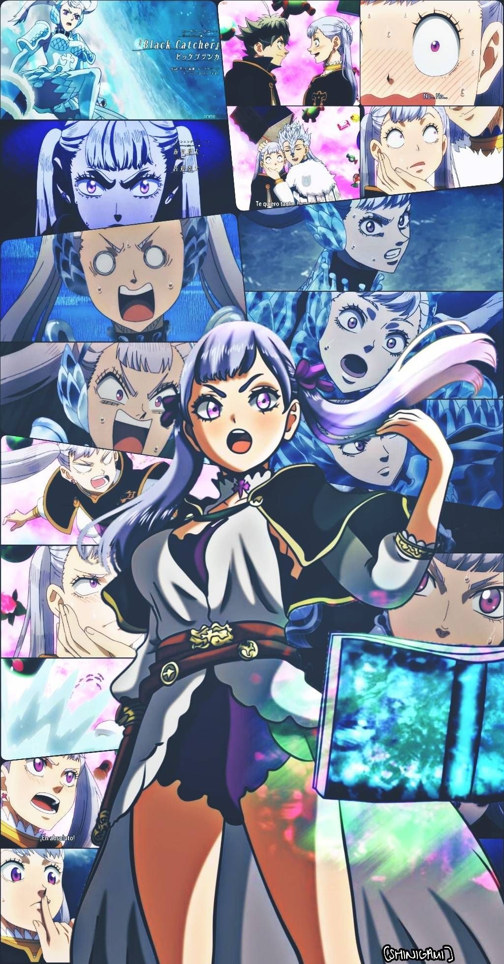 Black Clover Noelle Silva Fondo de Pantalla. Black clover anime, Black clover manga, Anime background