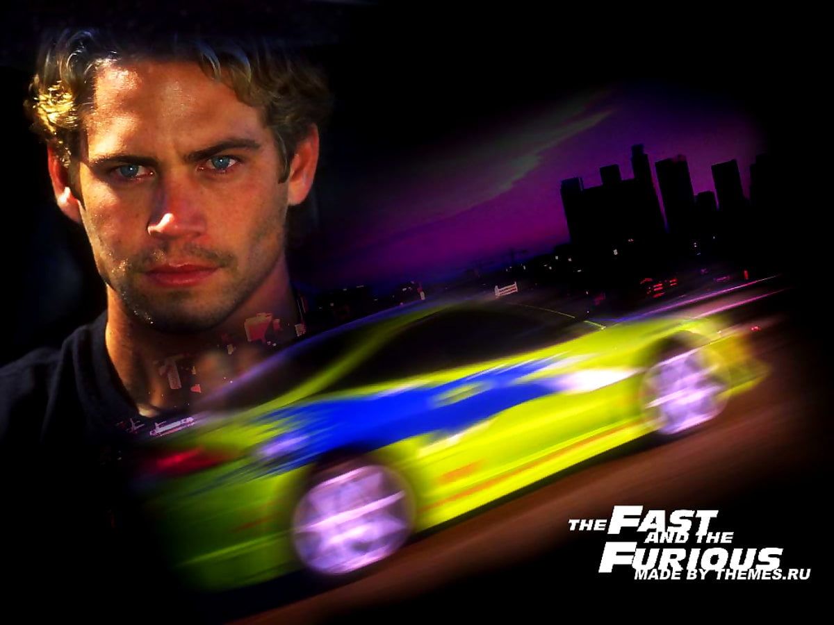 Paul Walker Fast Furious Wallpaper