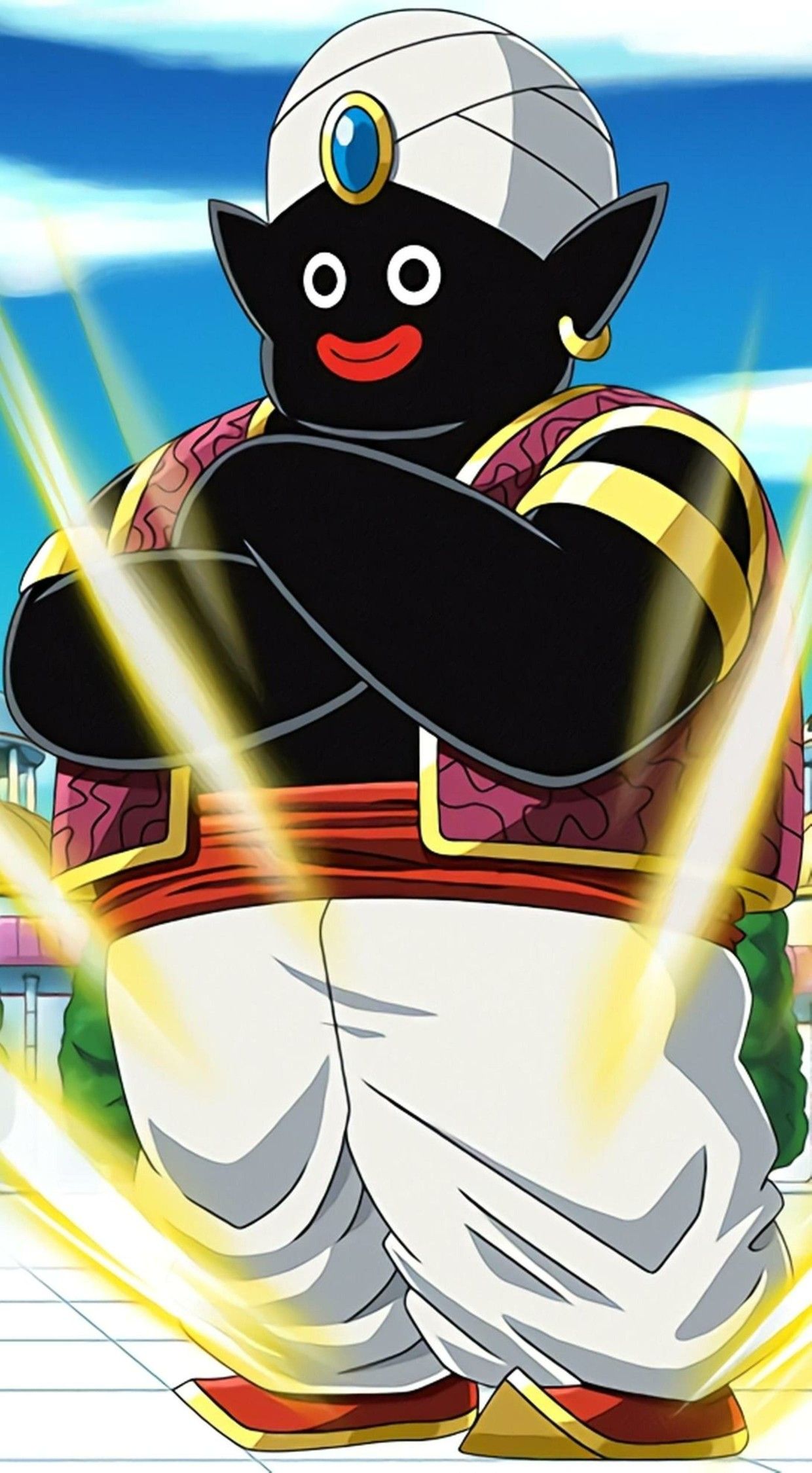 Mr. Popo. Anime dragon ball super, Anime dragon ball, Dragon ball art