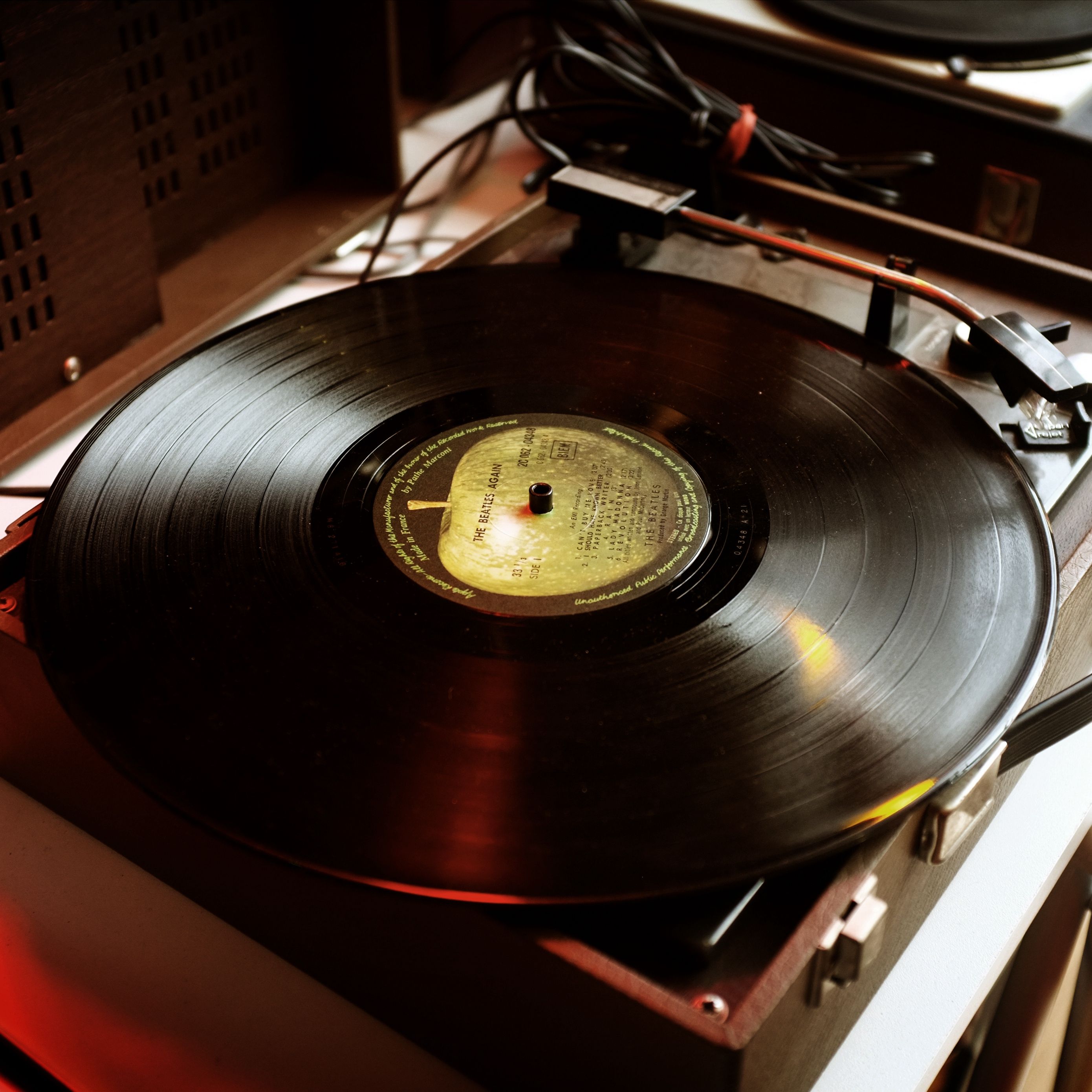 Wallpaper Vinyl Record Player, Record, Music