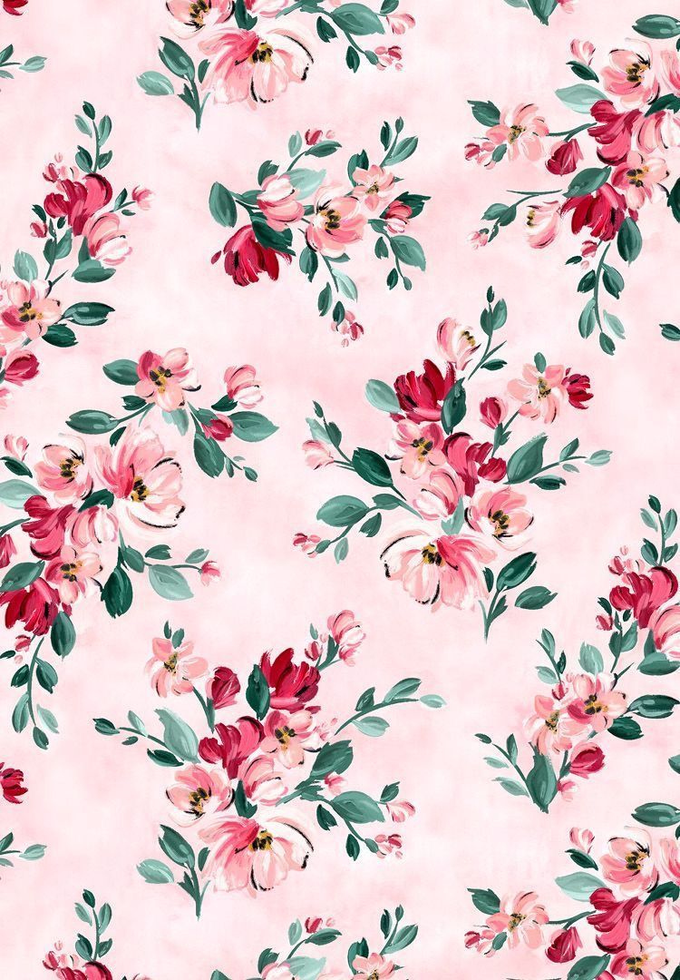 Floral Print Wallpapers Wallpaper Cave