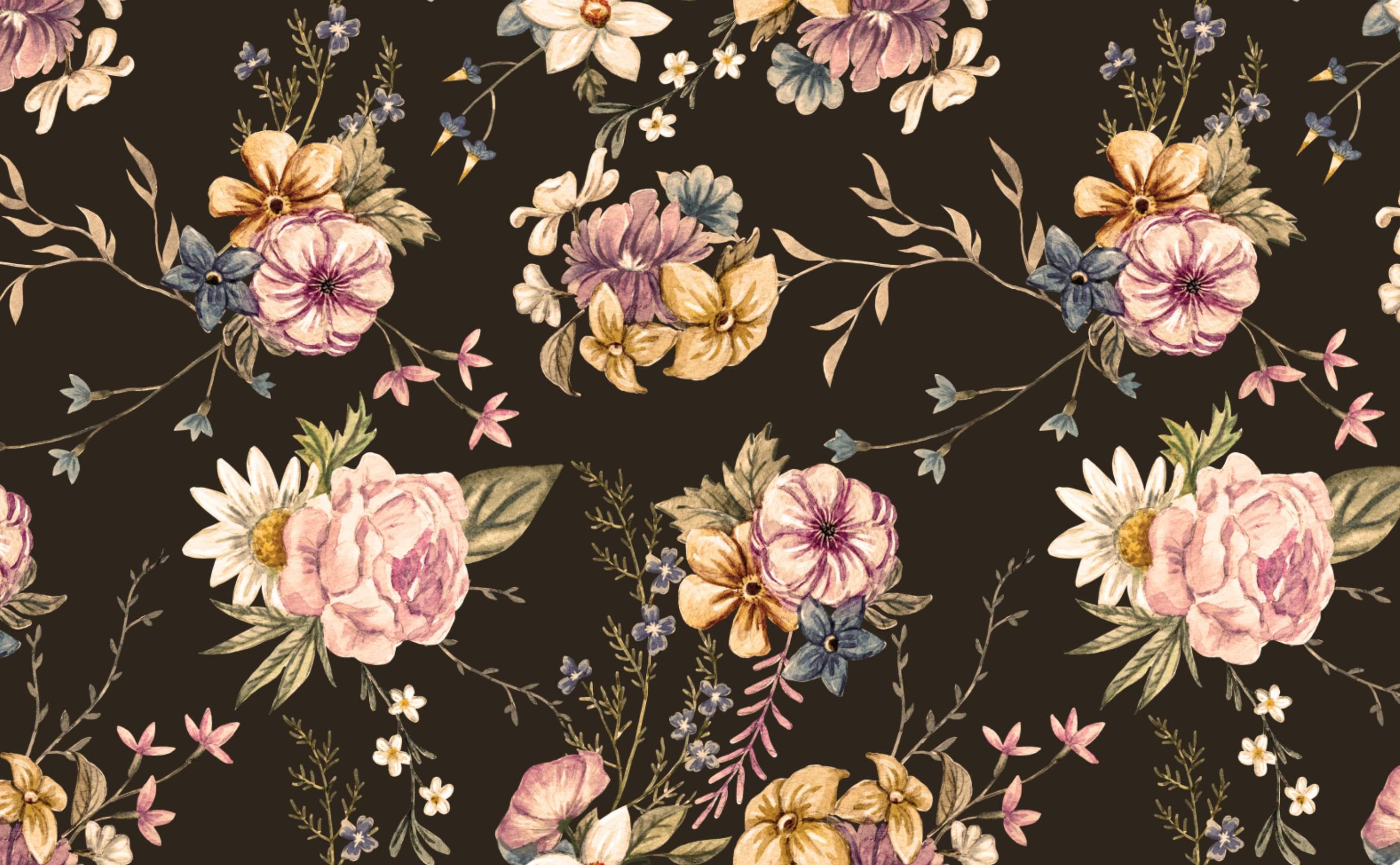 Floral Print Wallpapers - Wallpaper Cave