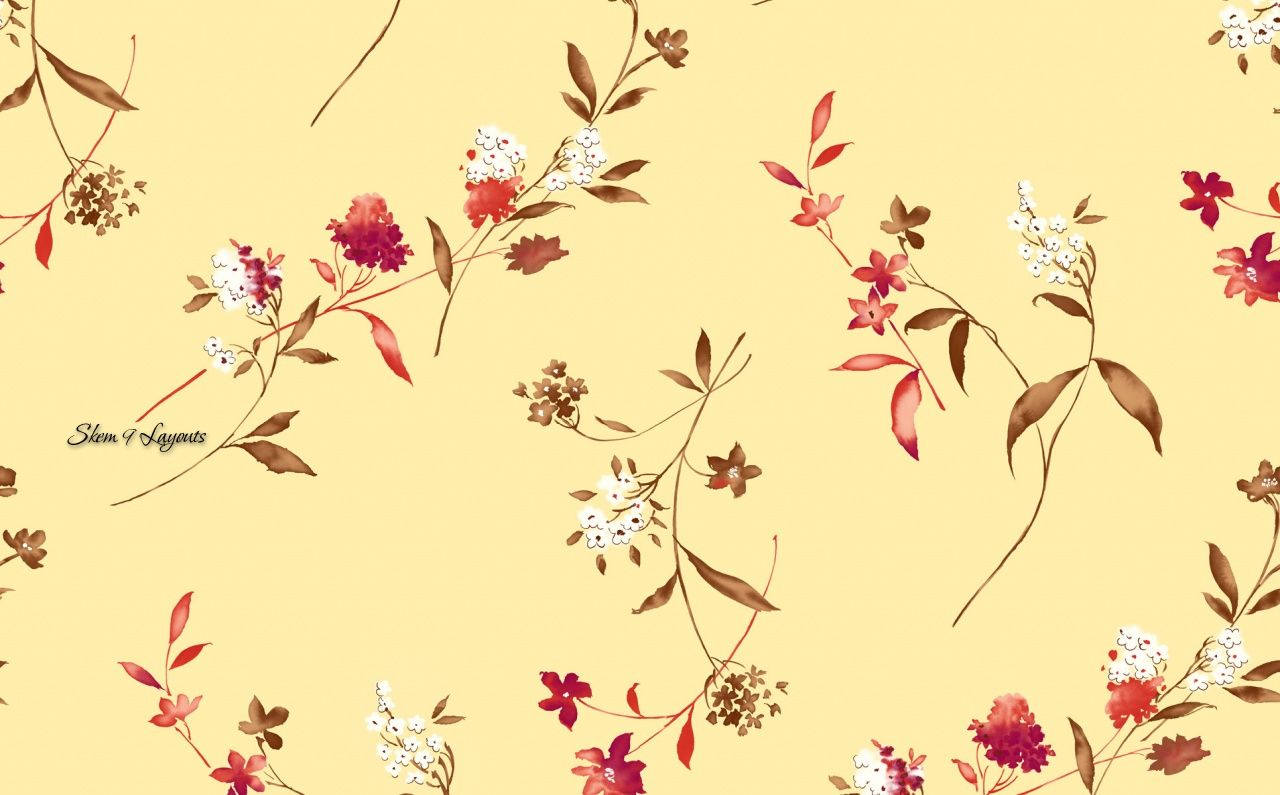 Floral Print Wallpaper Free Floral Print Background