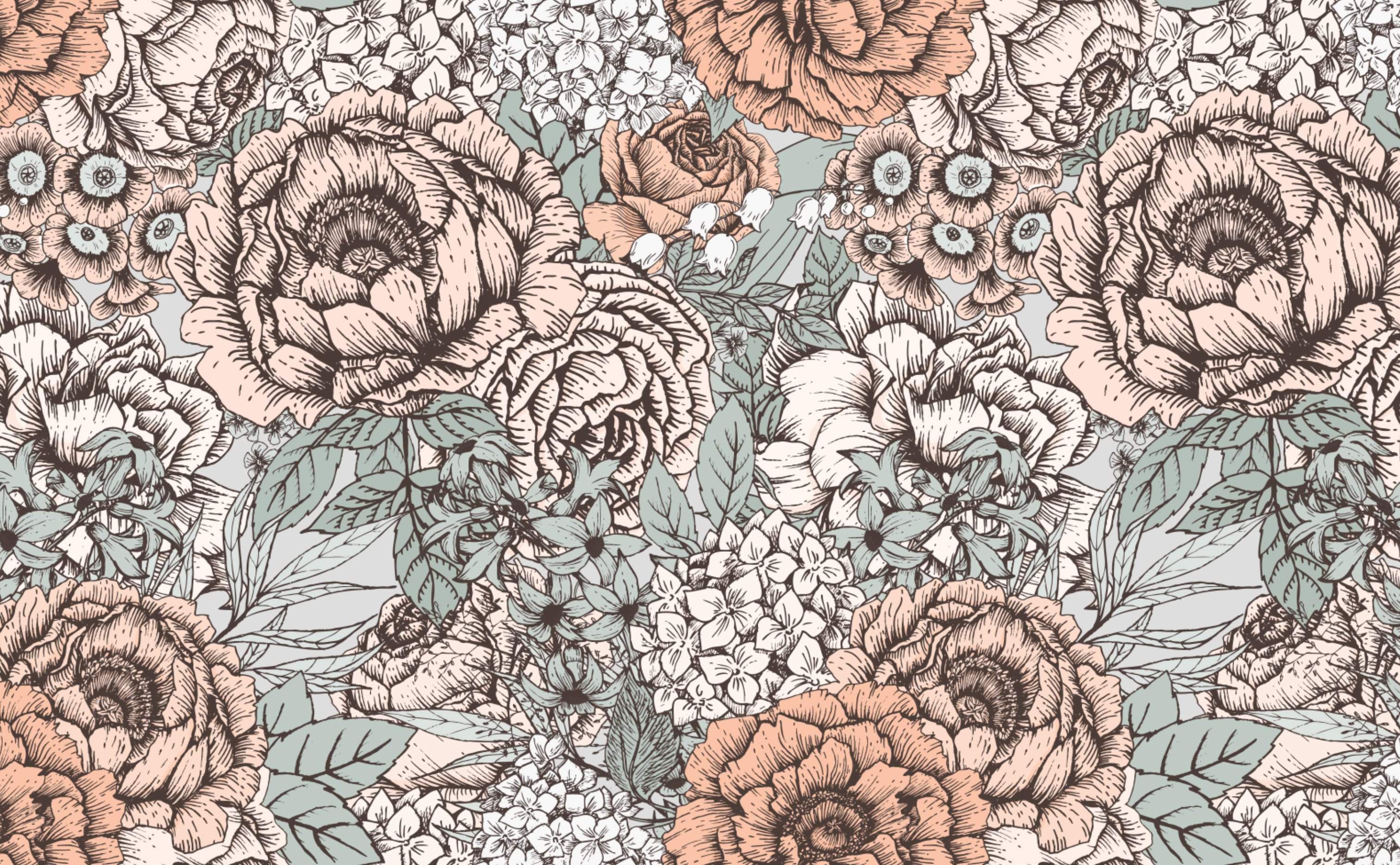 Floral Print Wallpapers - Wallpaper Cave