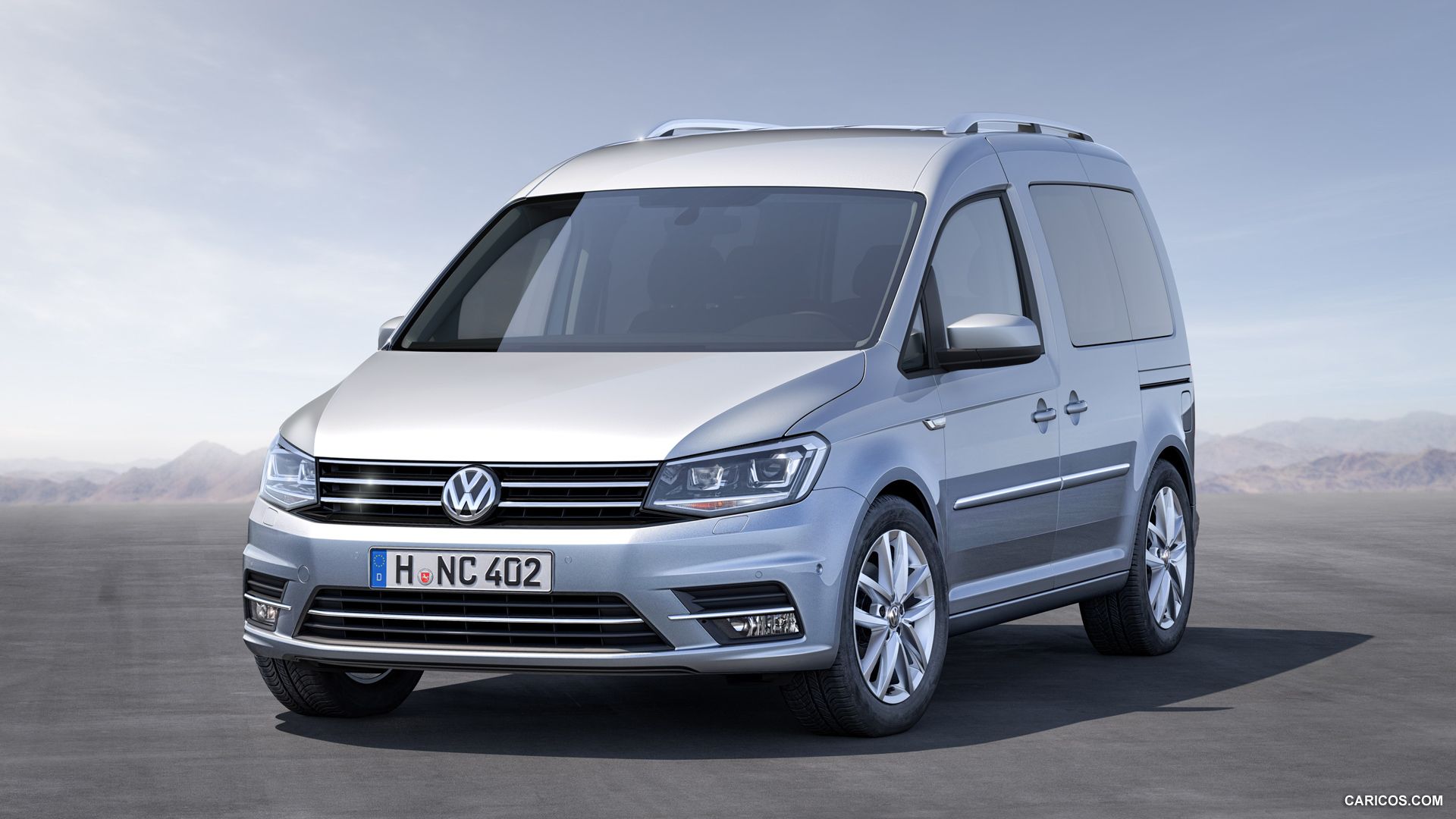 Volkswagen Caddy Passenger Van. HD Wallpaper