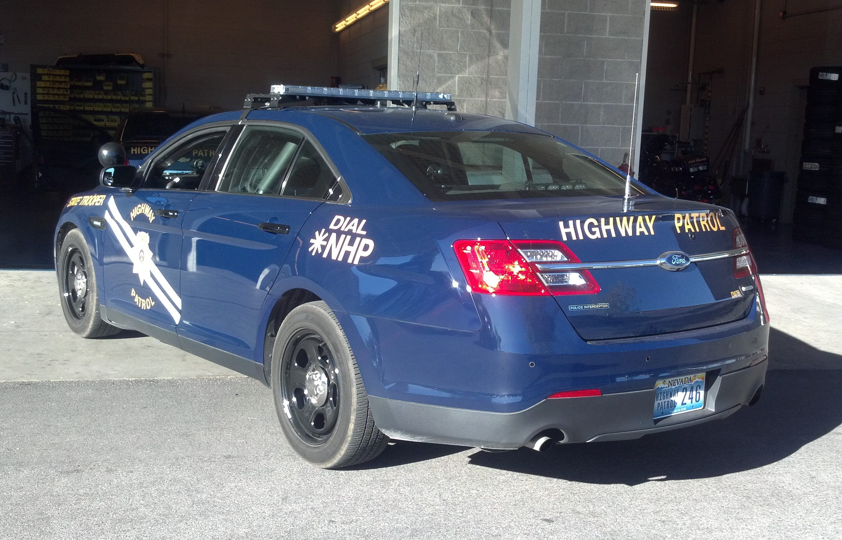Nevada Highway Patrol Ford Police Interceptor. Police cars, Ford police, Us police car