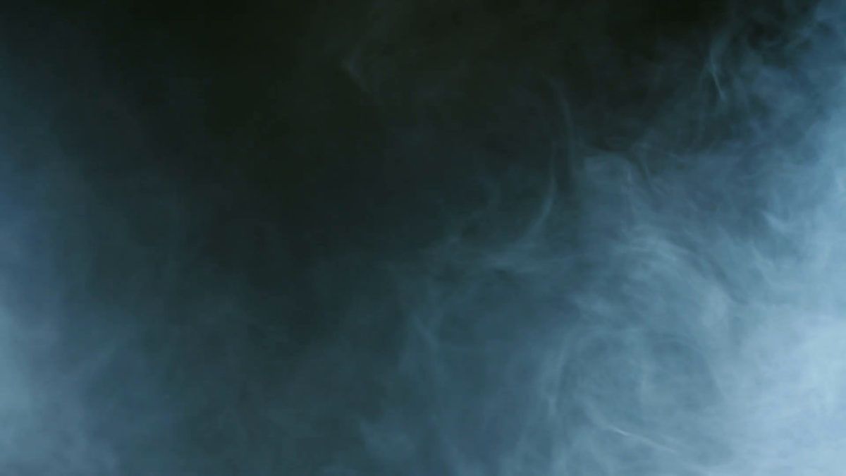 Subscription Library Blue Smoke On Black Background Tone Smoke Effect