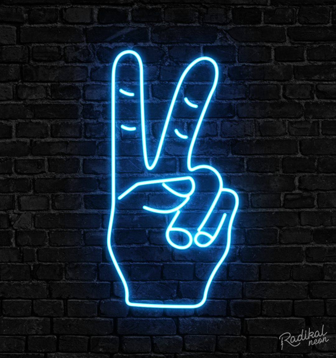 Peace Out!. Blue neon lights, Wallpaper iphone neon, Pink neon wallpaper